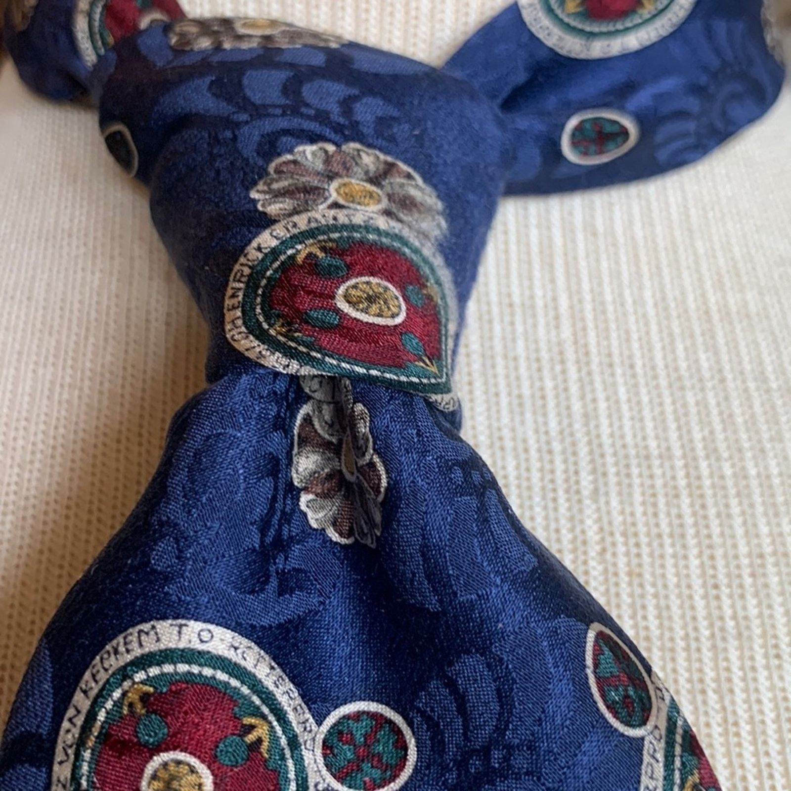 Liberty London Liberty of London 100% silk paisley,floral and foulard tie Size ONE SIZE - 1 Thumbnail