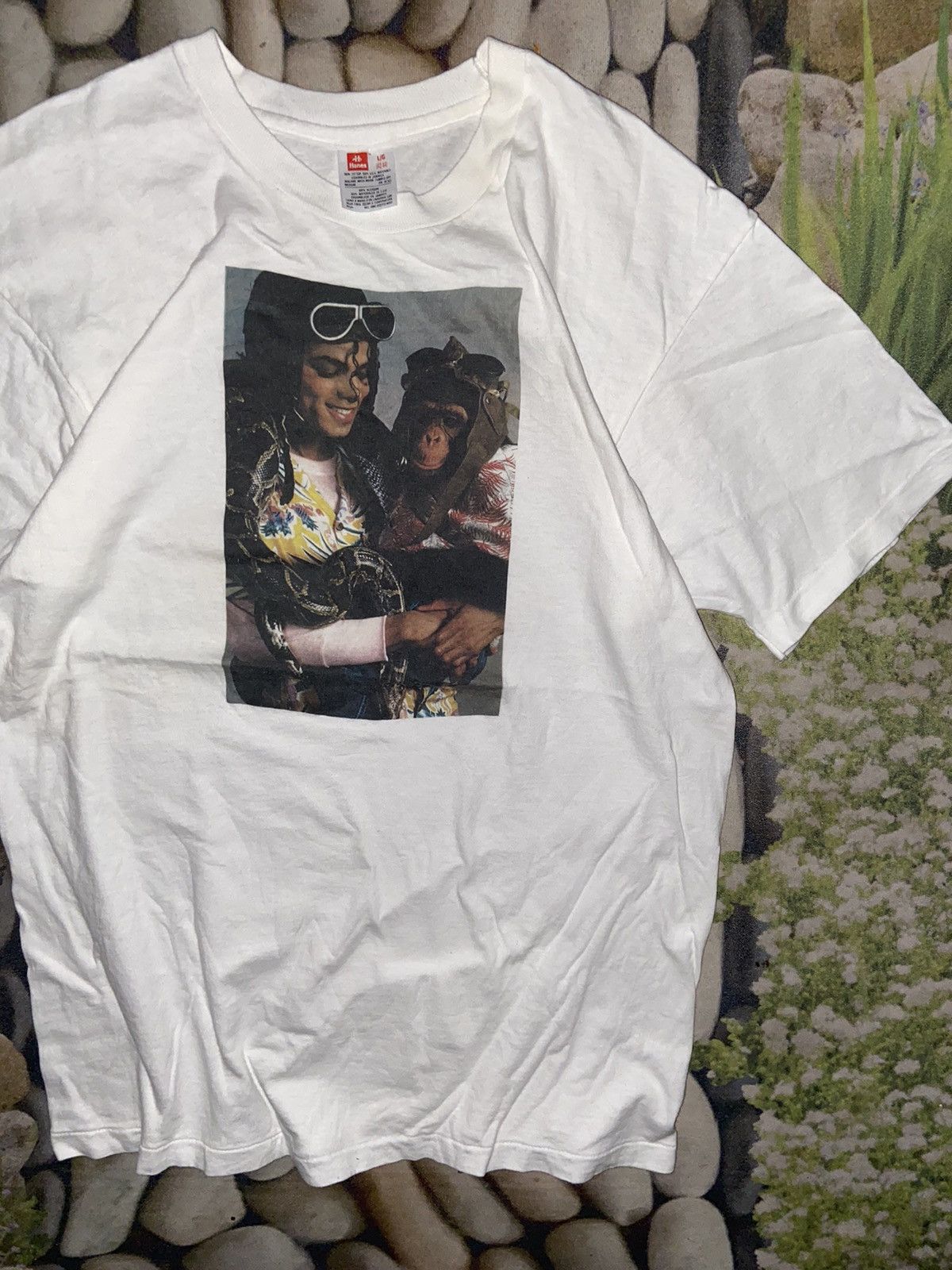 Band Tees × Rap Tees × Vintage VINTAGE PHOTO TEE MICHAEL JACKSON Size US S / EU 44-46 / 1 - 2 Thumbnail
