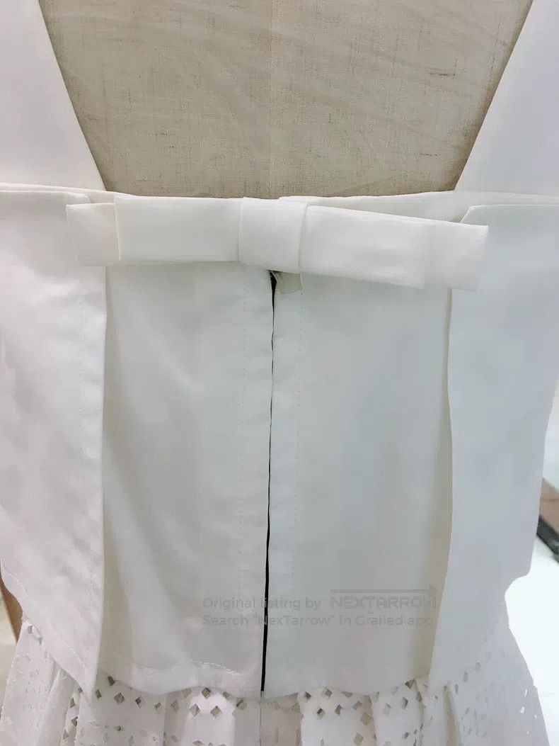 Fendi Fendi White Dress Size S / US 4 / IT 40 - 4 Thumbnail