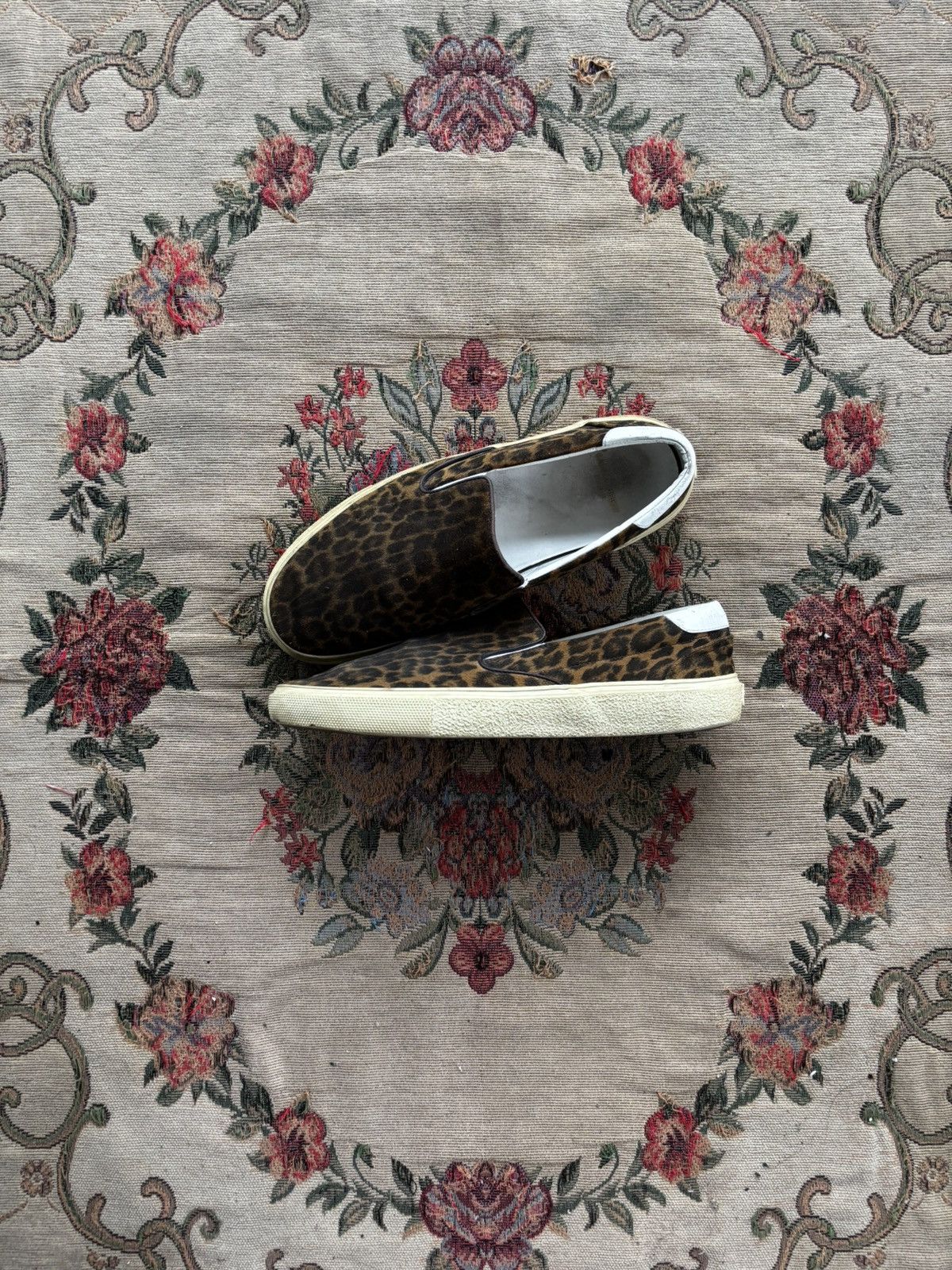 Saint Laurent Paris Saint Laurent Paris Leopard Size US 9.5 / EU 42-43 - 1 Thumbnail