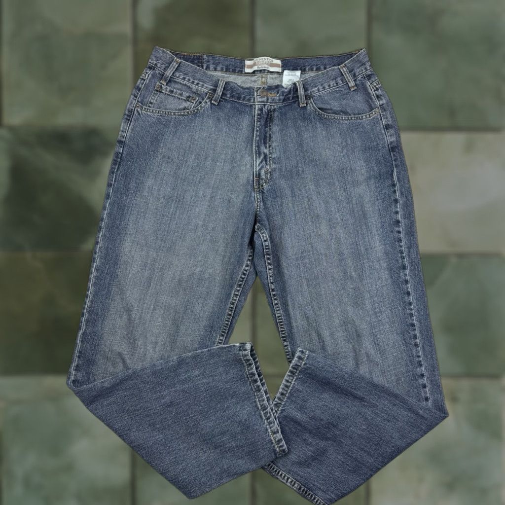 Levi's VINTAGE Levi's Signature Jeans Men 36x30 Baggy Relaxed Y2K Punk Grunge USA Denim Straight Mens Size US 36 / EU 52 - 1 Thumbnail