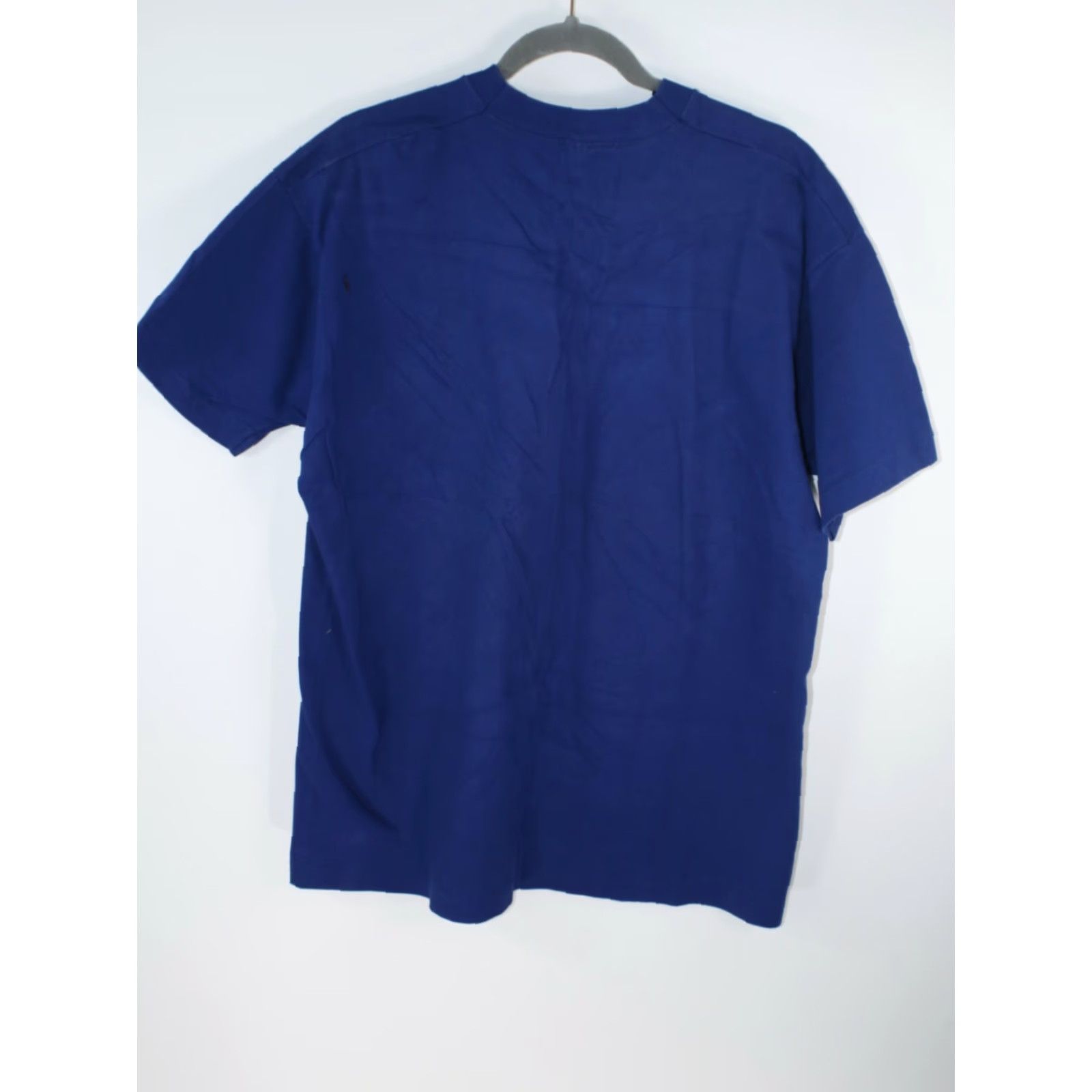 Fruit Of The Loom VINTAGE Fruit of the Loom T-Shirt Men XL Blue Cotton Crew Neck Short Sleeve 90s Casual Size US XL / EU 56 / 4 - 2 Thumbnail