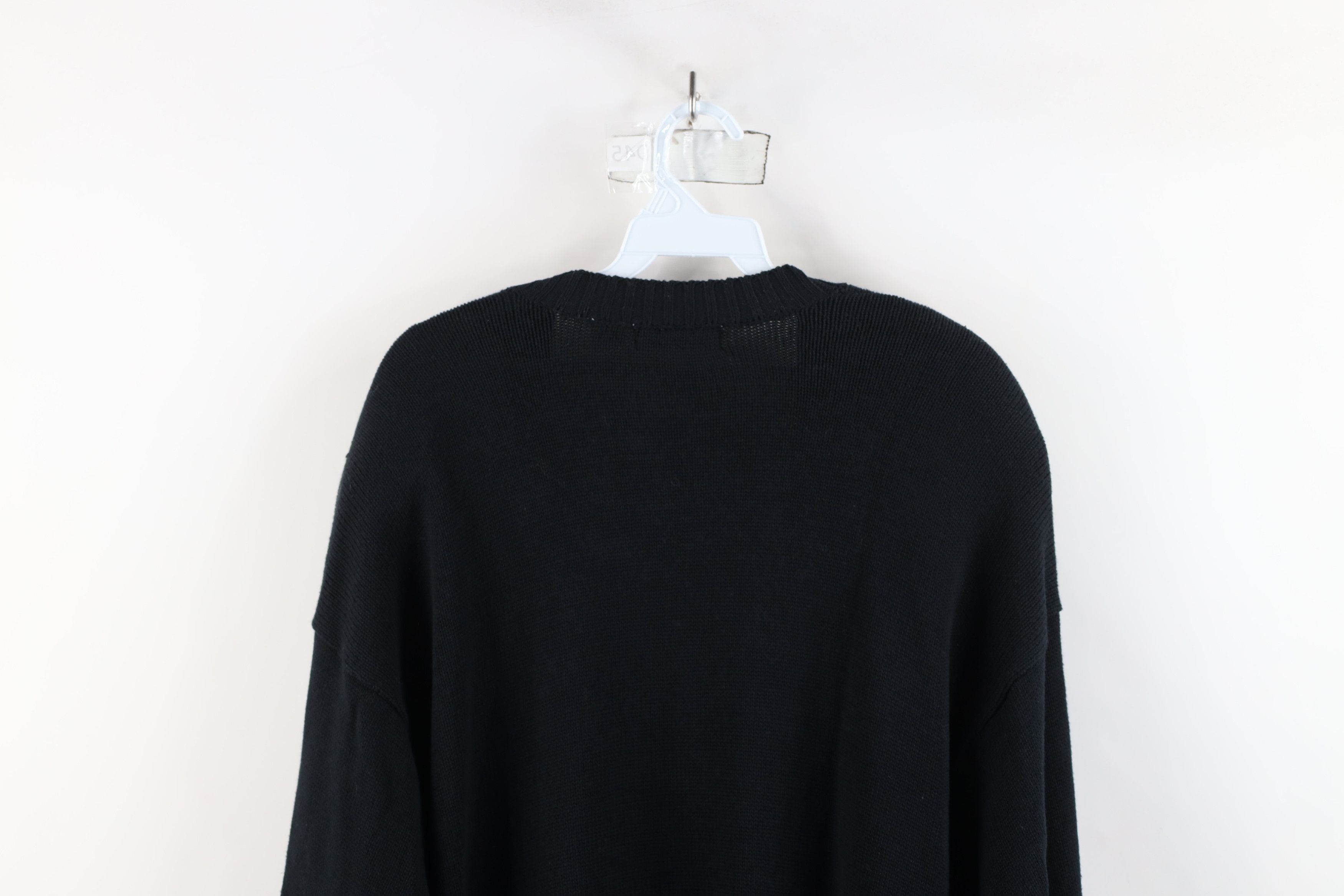 Vintage Vintage 90s Streetwear Geometric Knit Cardigan Sweater Size 3XL / US 20-22 - 12 Thumbnail
