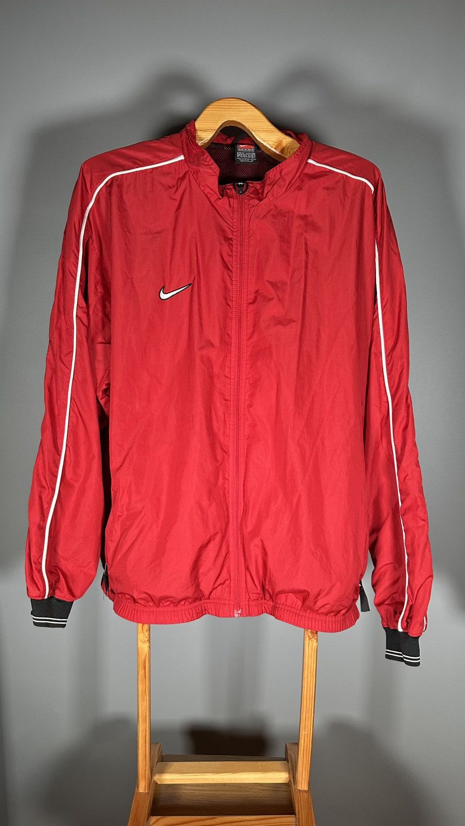 Nike Vintage Nike Track Jacket 90s🔥 Size US XL / EU 56 / 4 - 3 Thumbnail