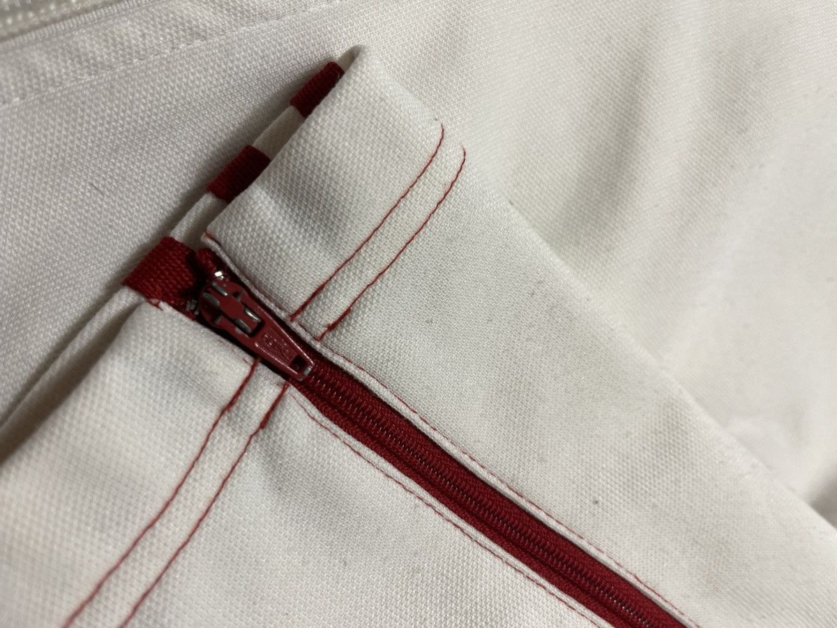 Adidas Adidas Japan Track Jacket Top White Red Logo Rare Size L Size US L / EU 52-54 / 3 - 7 Thumbnail