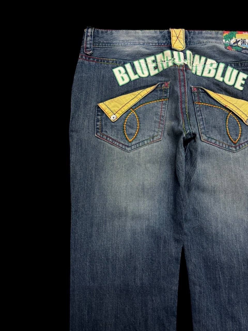 Japanese Brand TWIST LEG 90s BMB-Jeans Mudwash Distressed Insane Big Logo Size US 32 / EU 48 - 15 Thumbnail
