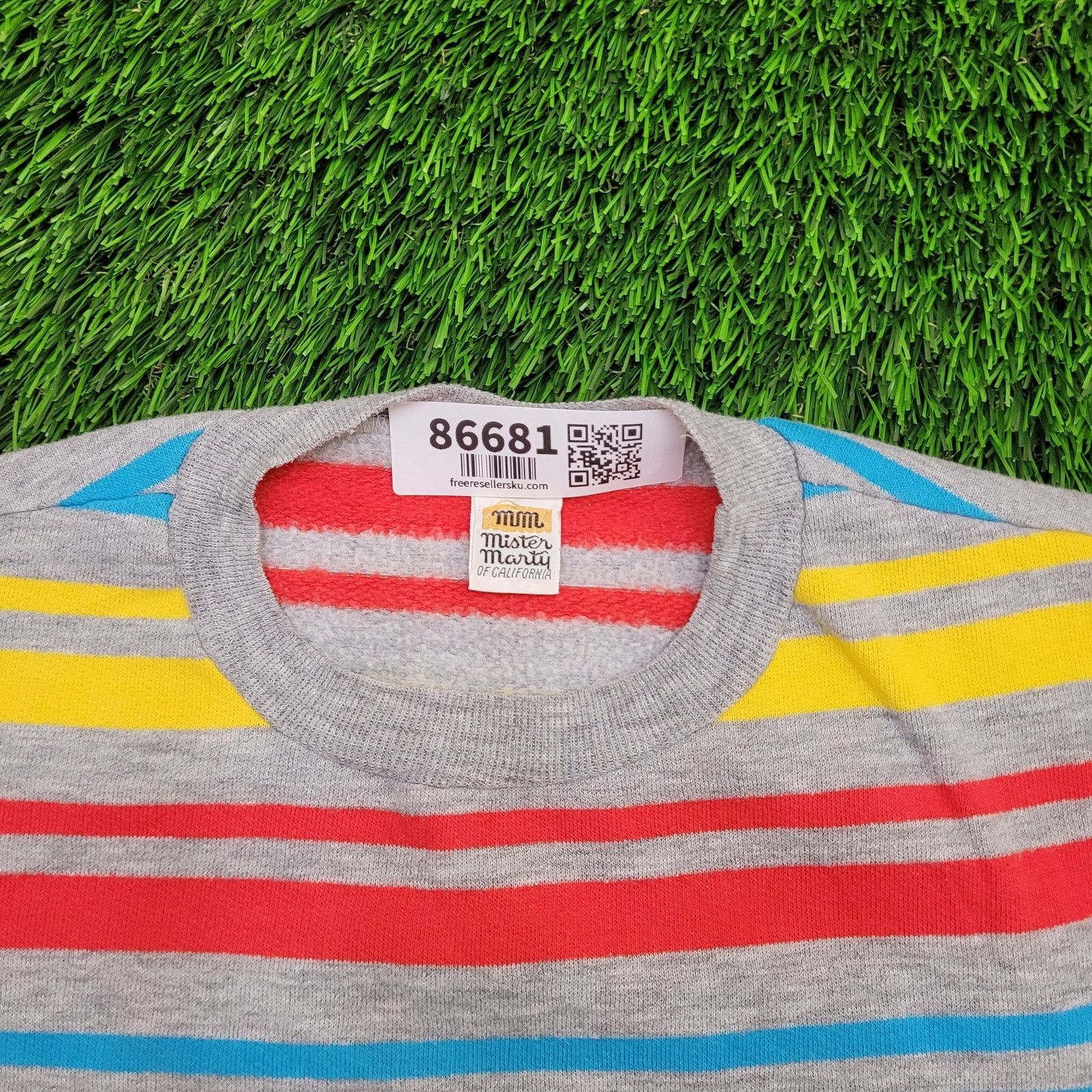 Other VTG Mister-Marty of California Stripped Shirt Womens XS/S Size XS / US 0-2 / IT 36-38 - 2 Thumbnail