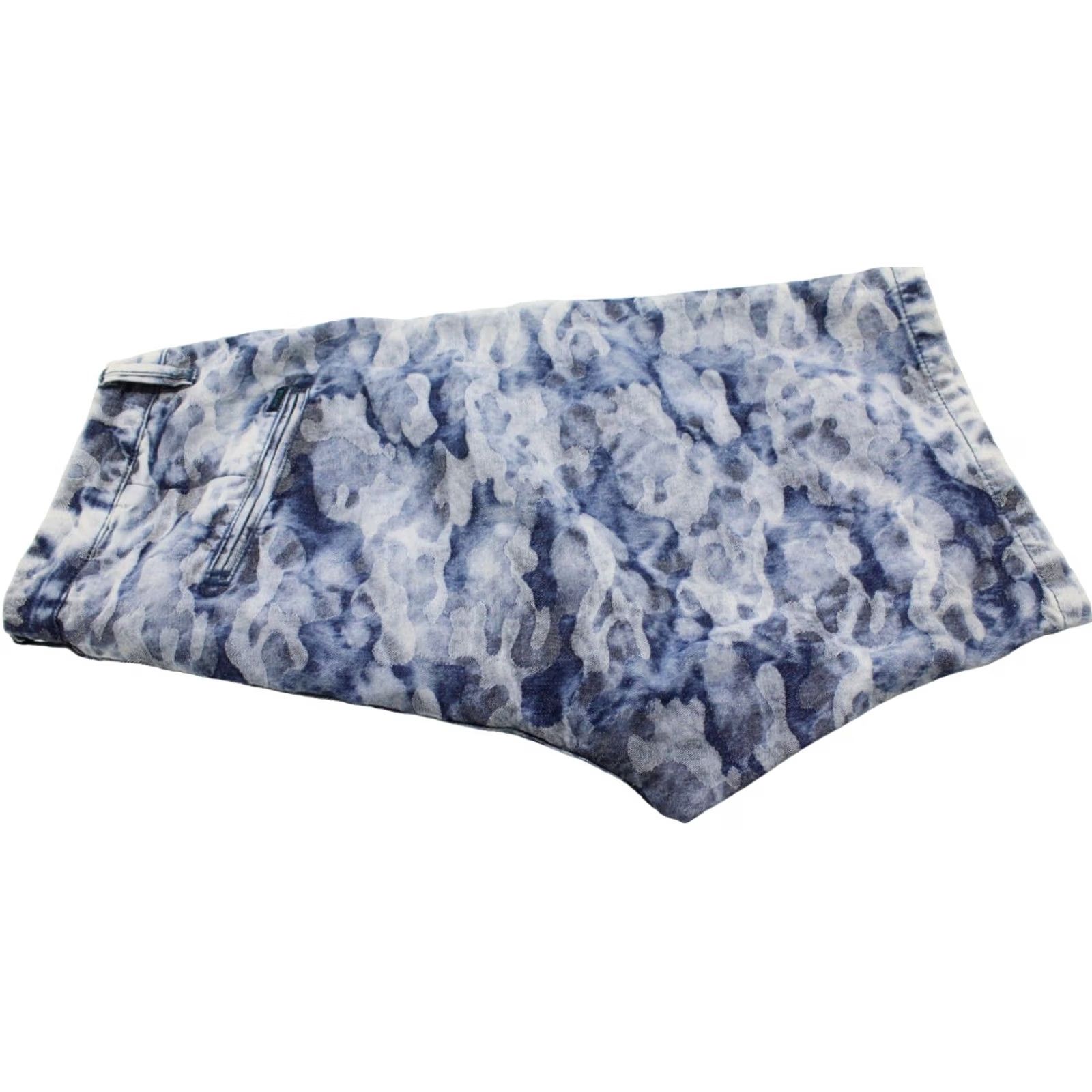 Scotch & Soda SCOTCH & SODA Shorts Men's W28 Blue Patterned Zip Fly Casual Size US 28 / EU 44 - 5 Thumbnail