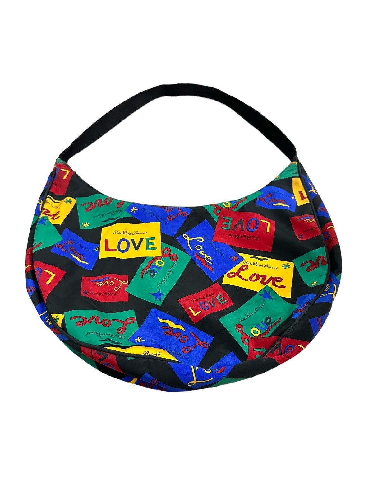 Yves Saint Laurent AUTHENTIC YVES SAINT LAURENT LOVE MULTICOLOUR SHOULDER BAG Size ONE SIZE - 4 Thumbnail