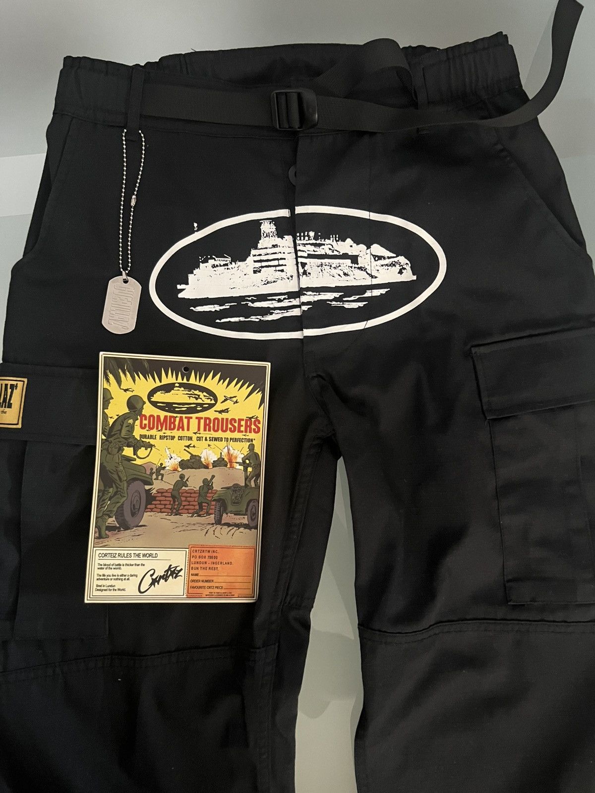 Corteiz Authentic Corteiz 5Star Special Edition Alcatraz Cargo Pants Size US 30 / EU 46 - 10 Thumbnail