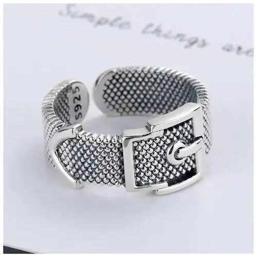 Vintage Vintage Big Belt Rings with antique Knuckle Size ONE SIZE - 4 Thumbnail