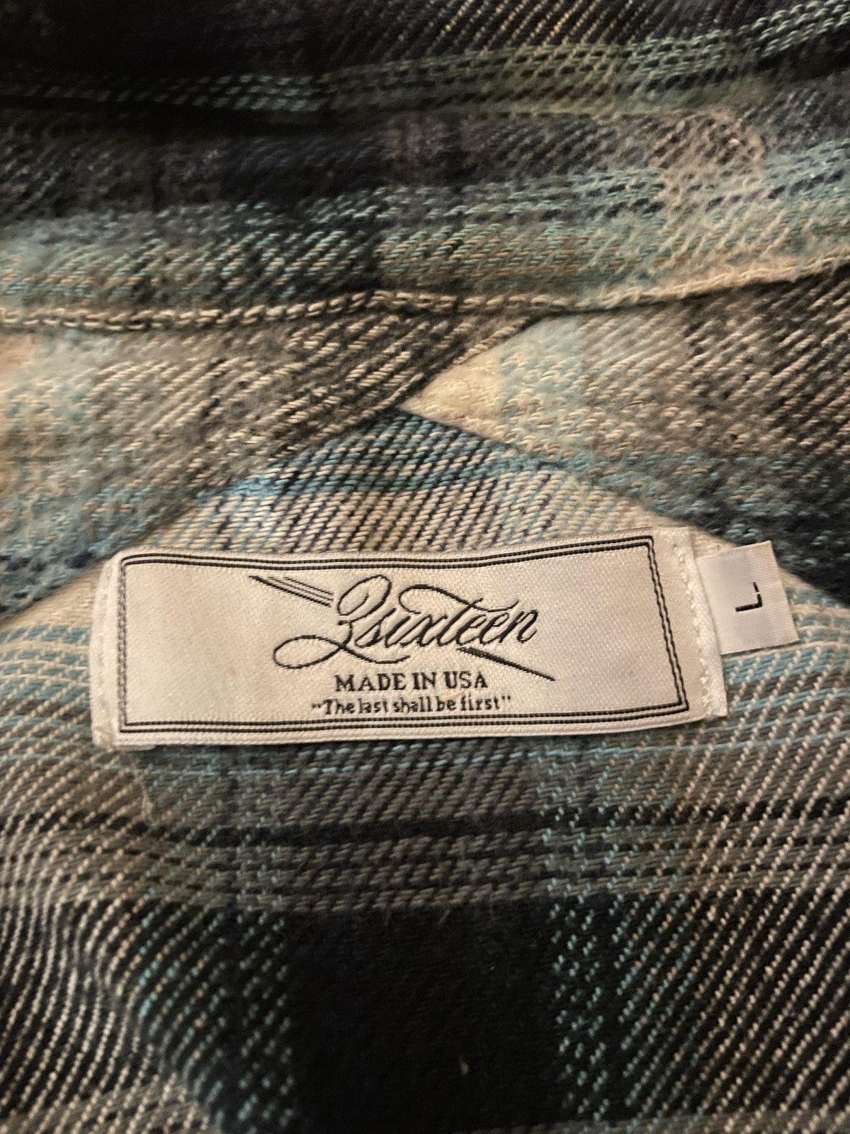 3sixteen 3sixteen Crosscut Flannel Size US L / EU 52-54 / 3 - 12 Thumbnail