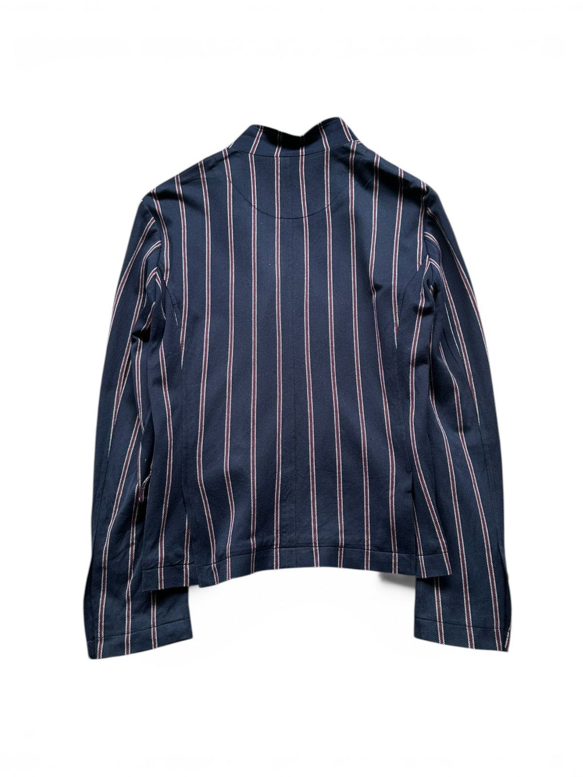If Six Was Nine 2010's EDGE Rupert Japan pinstripe Vkei blazer Size US M / EU 48-50 / 2 - 6 Thumbnail