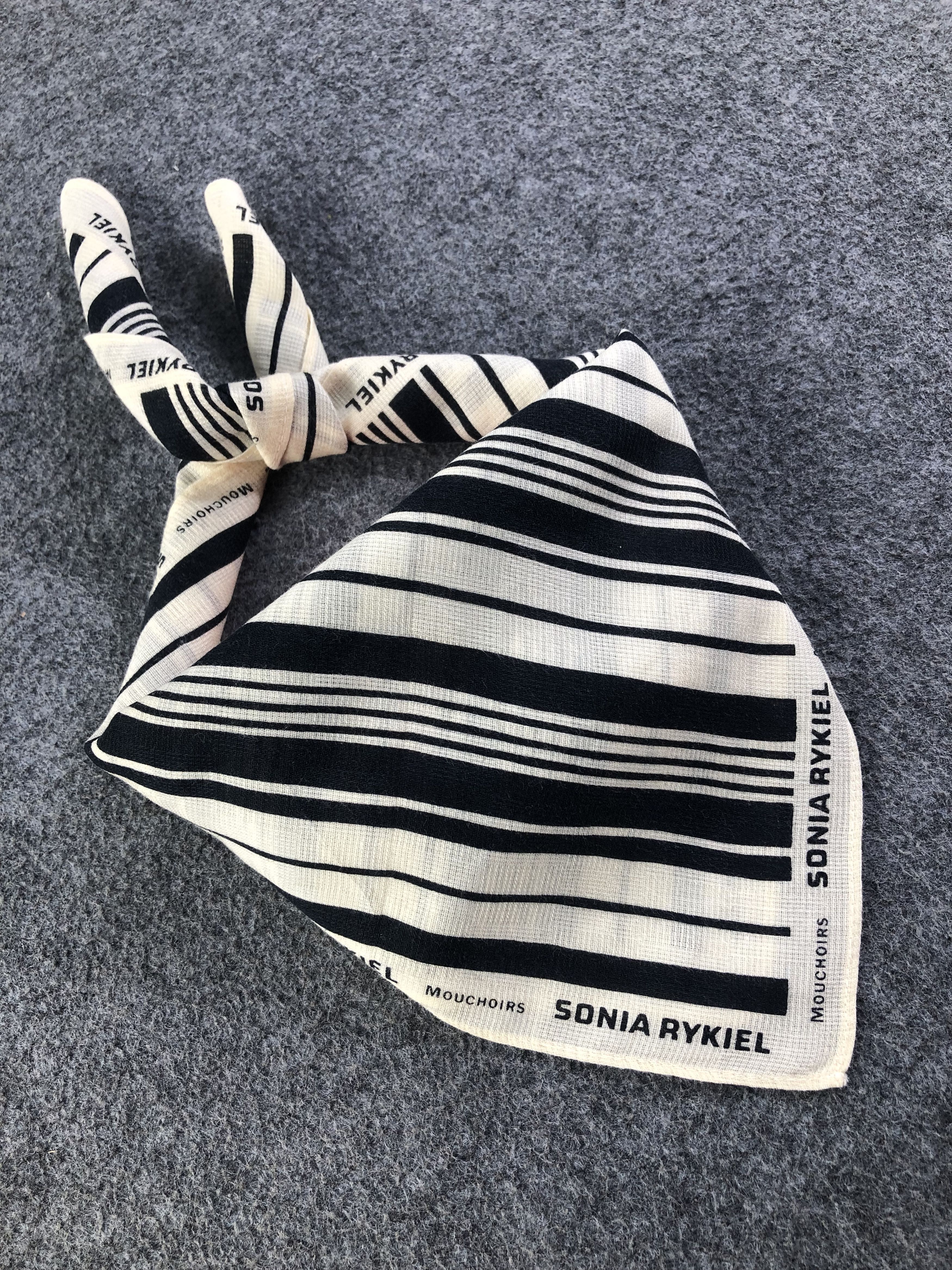 Sonia Rykiel × Vintage Sonia Rykiel Mouchoirs Handkerchief / Bandana / Neckerchief Size ONE SIZE - 2 Thumbnail