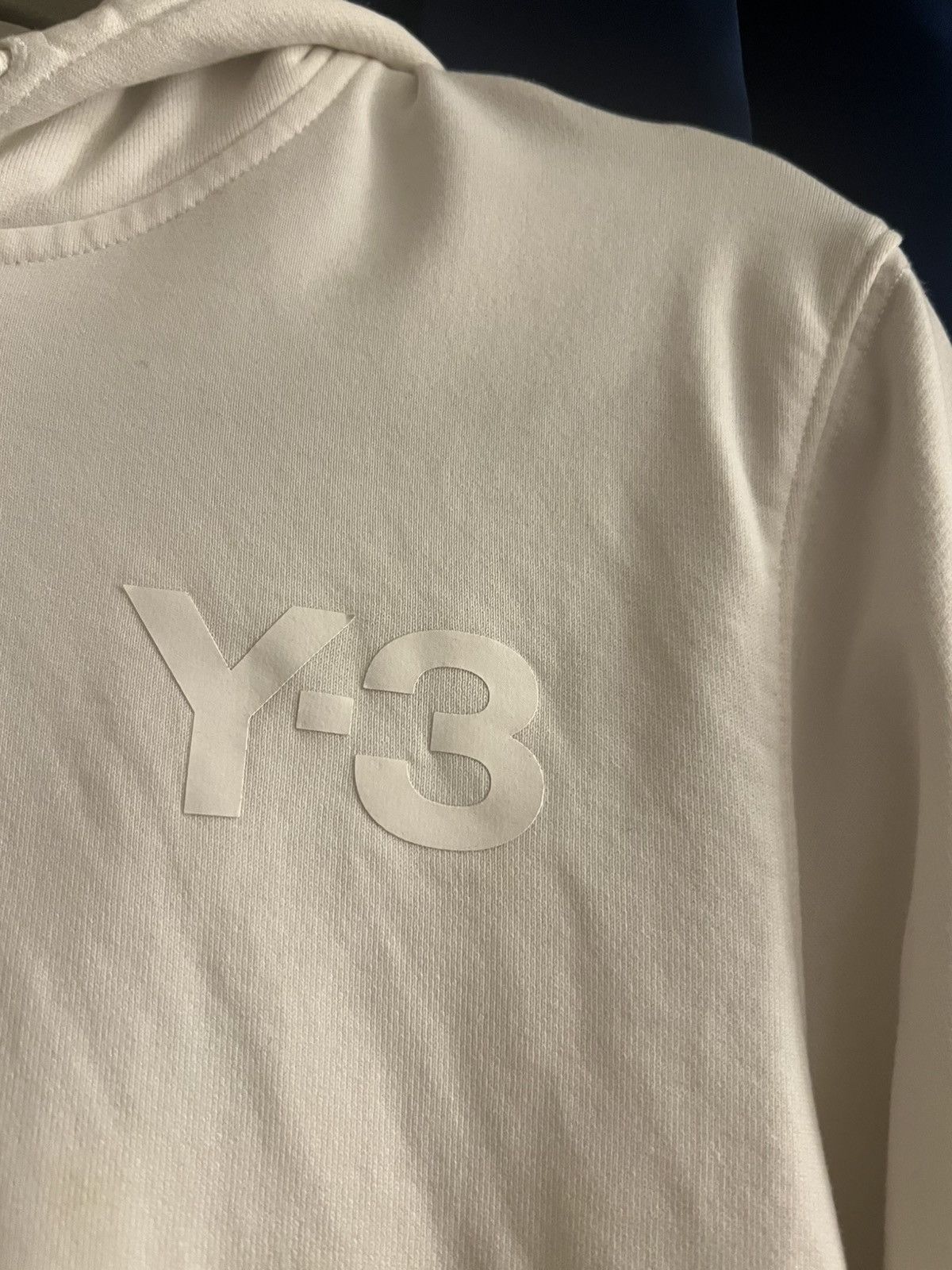 Adidas × Y-3 × Yohji Yamamoto Y-3 Classic White Hoodie Size US S / EU 44-46 / 1 - 2 Thumbnail