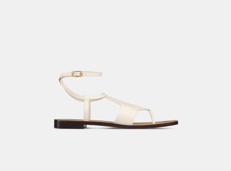 o1w1db10725 KCO023 Sun Thong Sandals in White