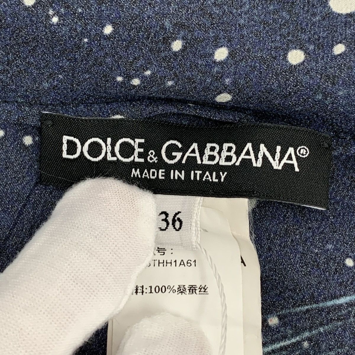 Dolce & Gabbana Dolce & Gabbana Long Sleeve Shirt with Bow Tie Detail K26WX Size S / US 4 / IT 40 - 5 Thumbnail