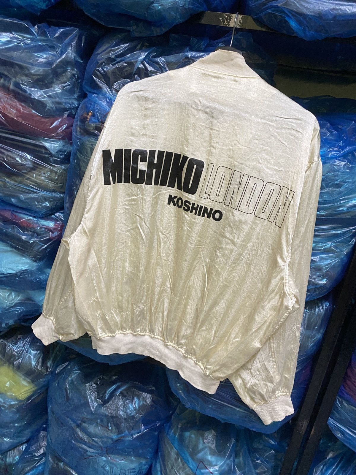 Michiko Koshino London VINTAGE 80S MICHIKO LONDON VARSITY JACKET Size US M / EU 48-50 / 2 - 3 Thumbnail
