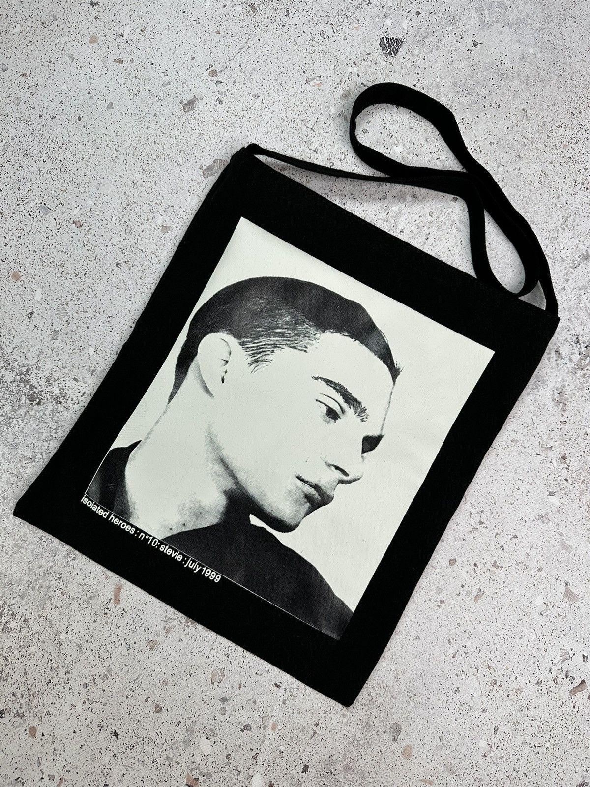 Other Cool tote bag Unisex One size Black Men’s portrait Raf Size ONE SIZE - 3 Thumbnail