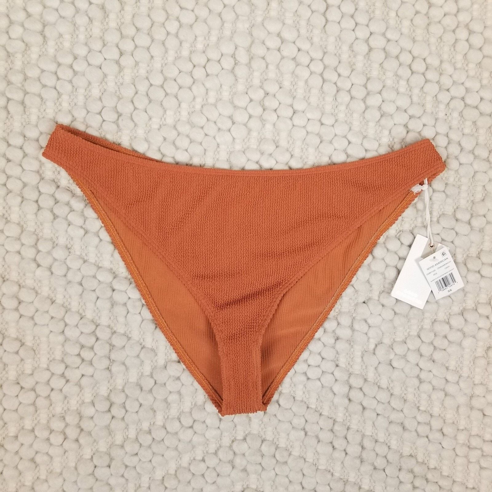Good American NWT Good American Always Fits Good Cheeky Bikini Bottoms 2X Size ONE SIZE - 1 Thumbnail