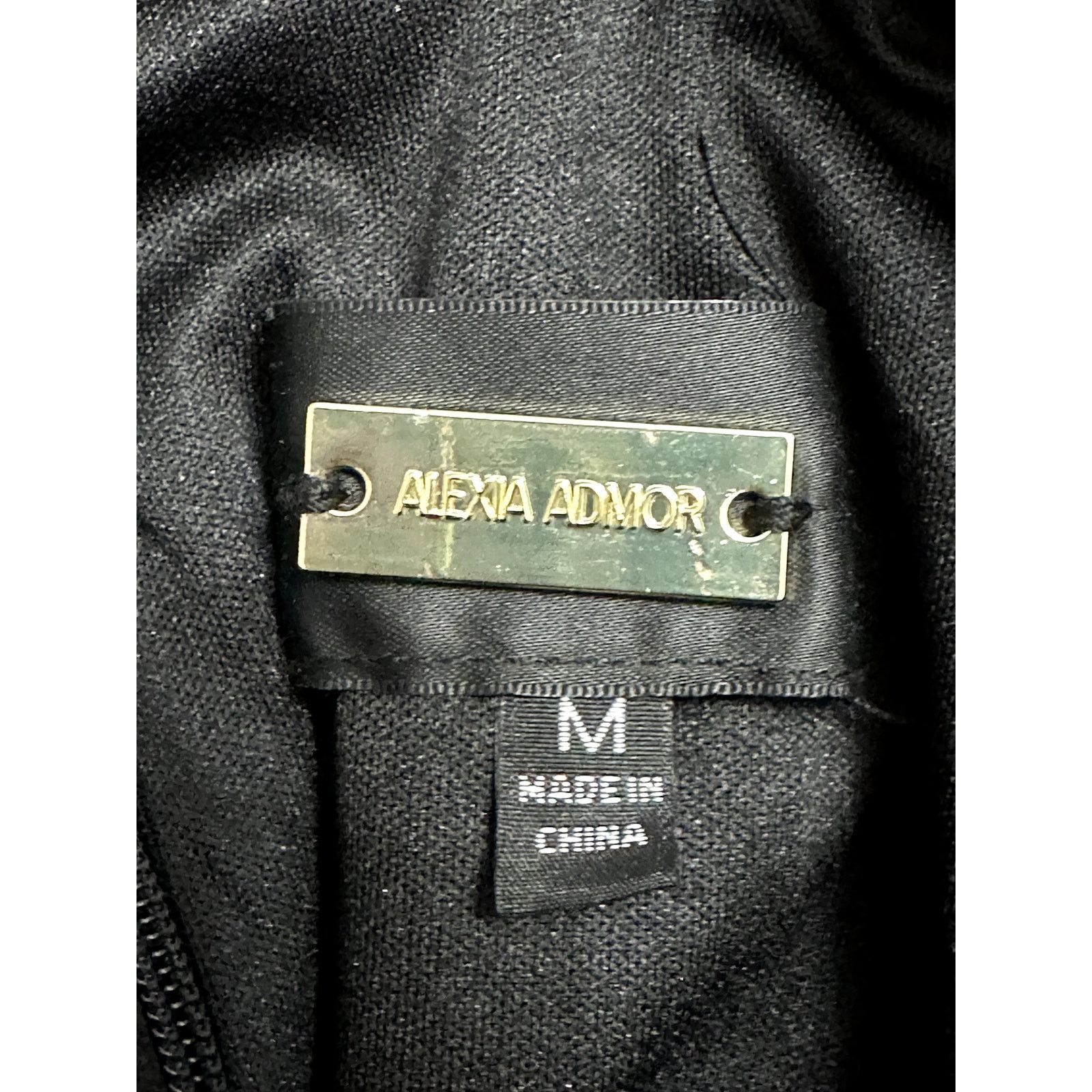 Other Alexia Admor Mini Dress Mock Neck Bodycon Black Women's M Size M / US 6-8 / IT 42-44 - 8 Thumbnail