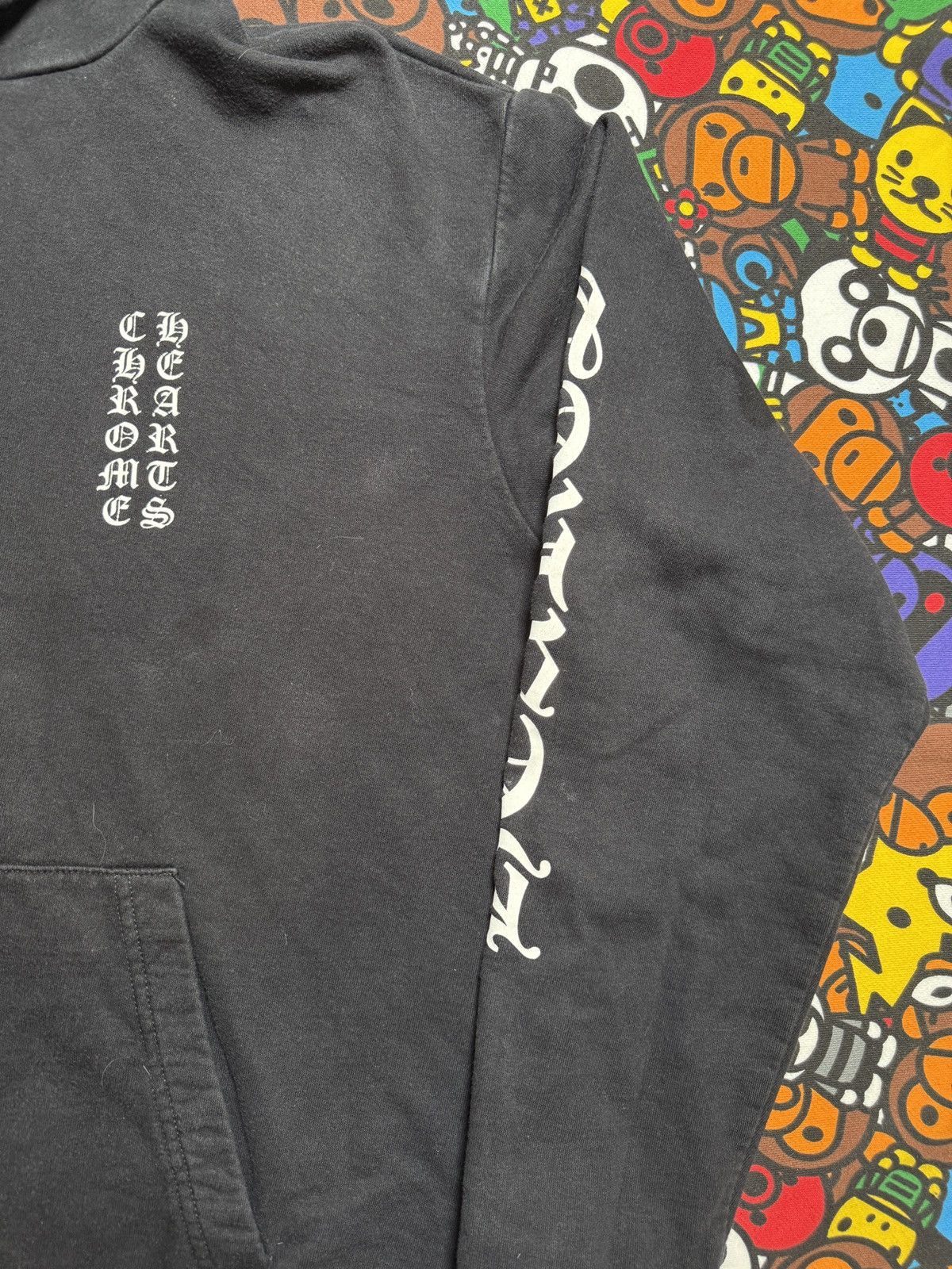 Chrome Hearts Chrome Hearts Black Script Pullover Hoodie Size US M / EU 48-50 / 2 - 5 Thumbnail