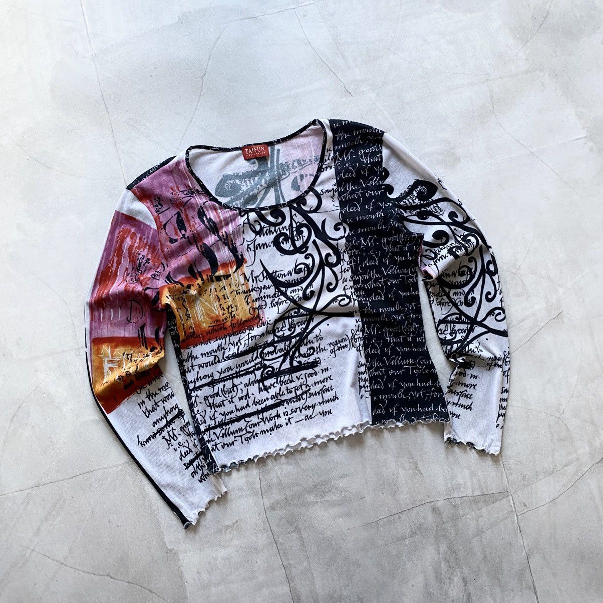 Hysteric Glamour Y2K Poem Hysteric Glamour Vibe Long Sleeve Cop Copine JPG Size XL / US 12-14 / IT 48-50 - 1 Thumbnail