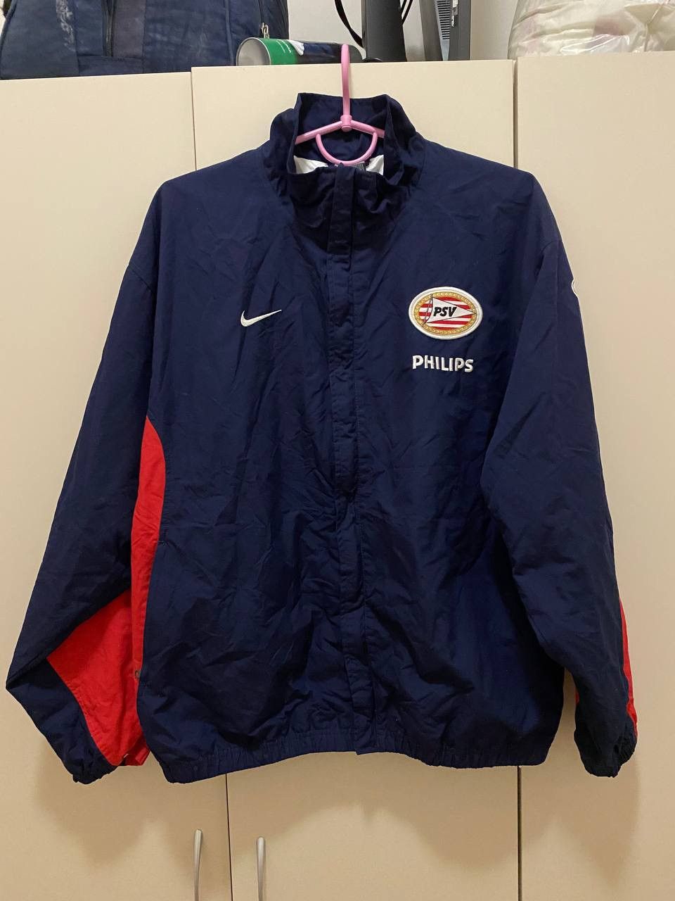 Nike × Vintage Vintage Nike PSV Eindhoven Light Jacket drill 00s Size US M / EU 48-50 / 2 - 1 Thumbnail