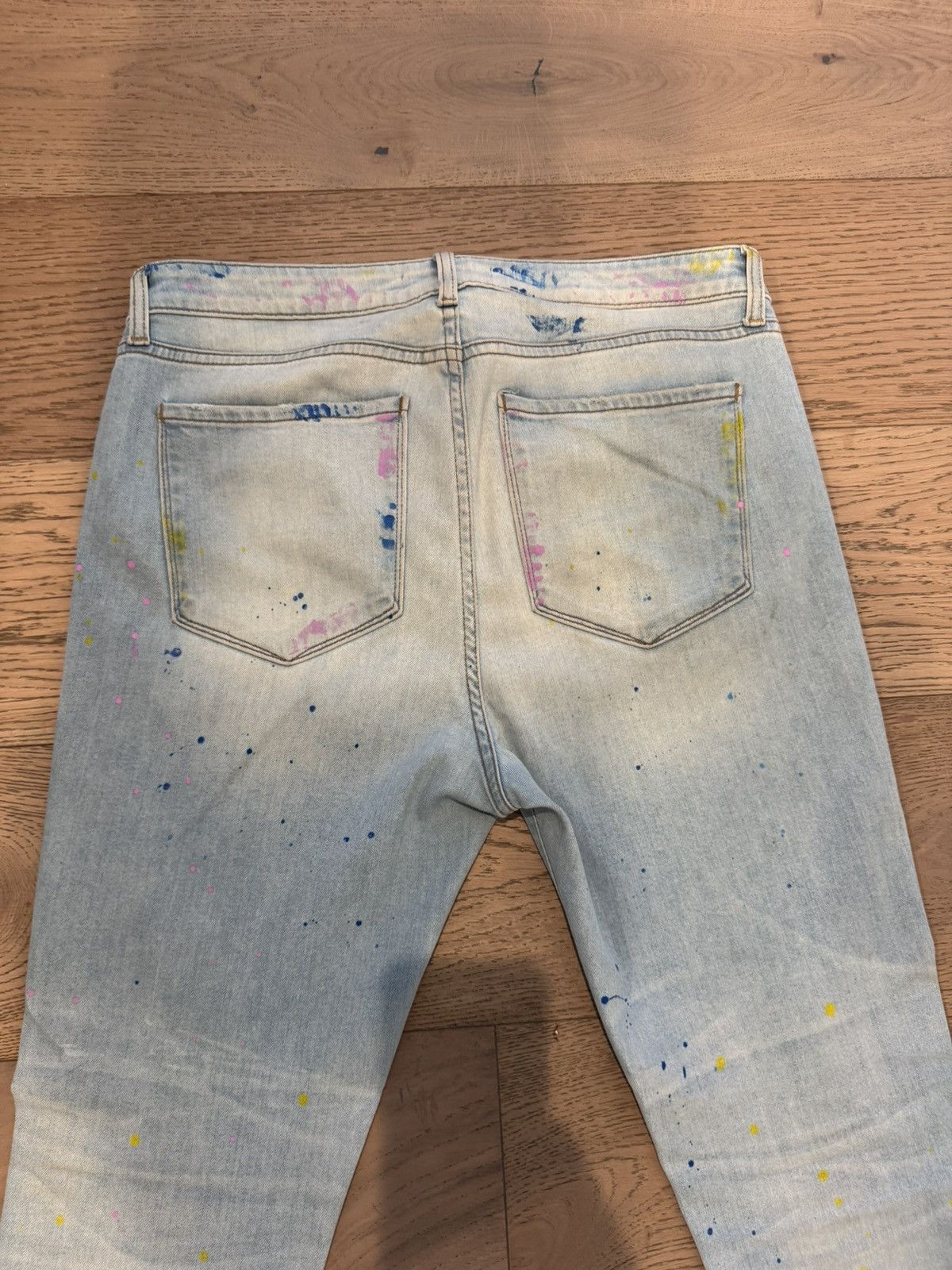 MONFRERE Monfrère Slim Fit Light Wash Jeans 36 Size US 36 / EU 52 - 12 Thumbnail