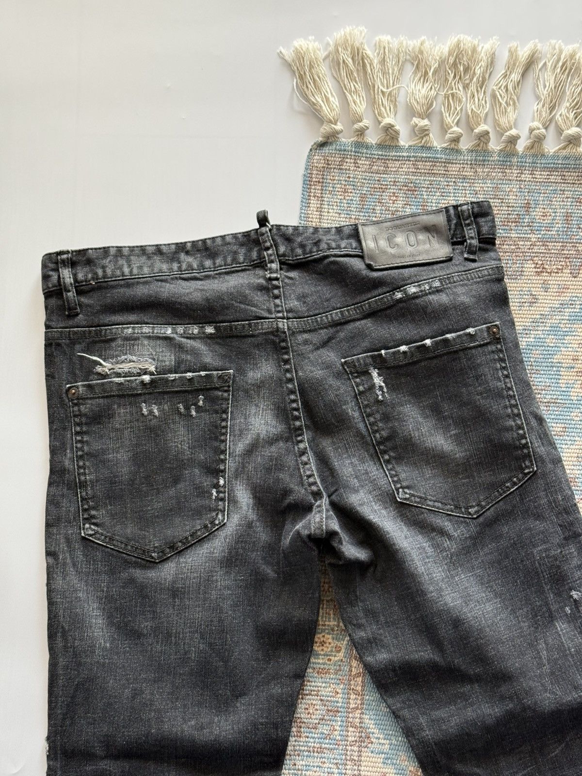 Dsquared2 Dsquared 2 ICON Distressed Jeans Denim Pants Size US 32 / EU 48 - 5 Thumbnail