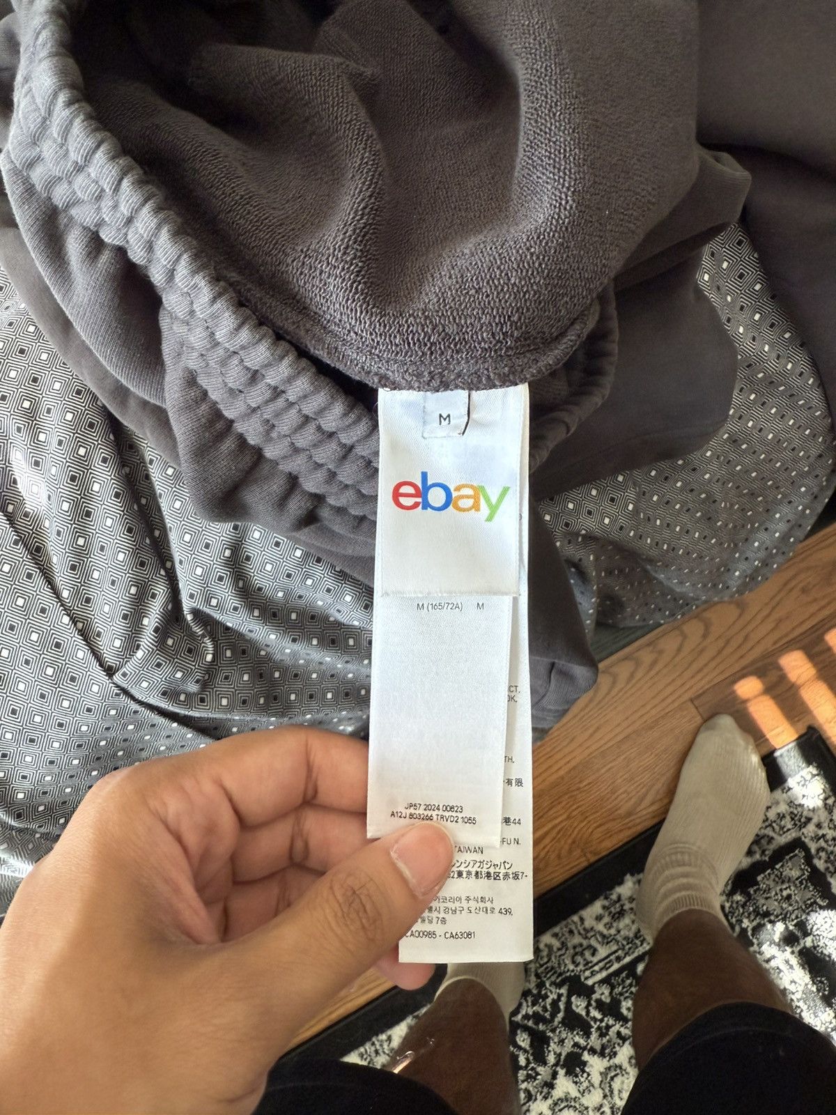 Balenciaga Balenciaga eBay Sweatpants Size US 32 / EU 48 - 5 Thumbnail