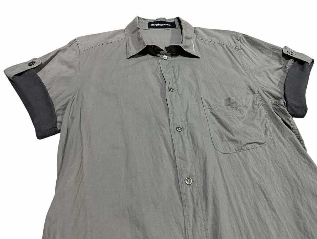mercibeaucoup 🔥Vintage Mercibeaucoup Shirt Ribbed Sleeves Size US L / EU 52-54 / 3 - 5 Thumbnail