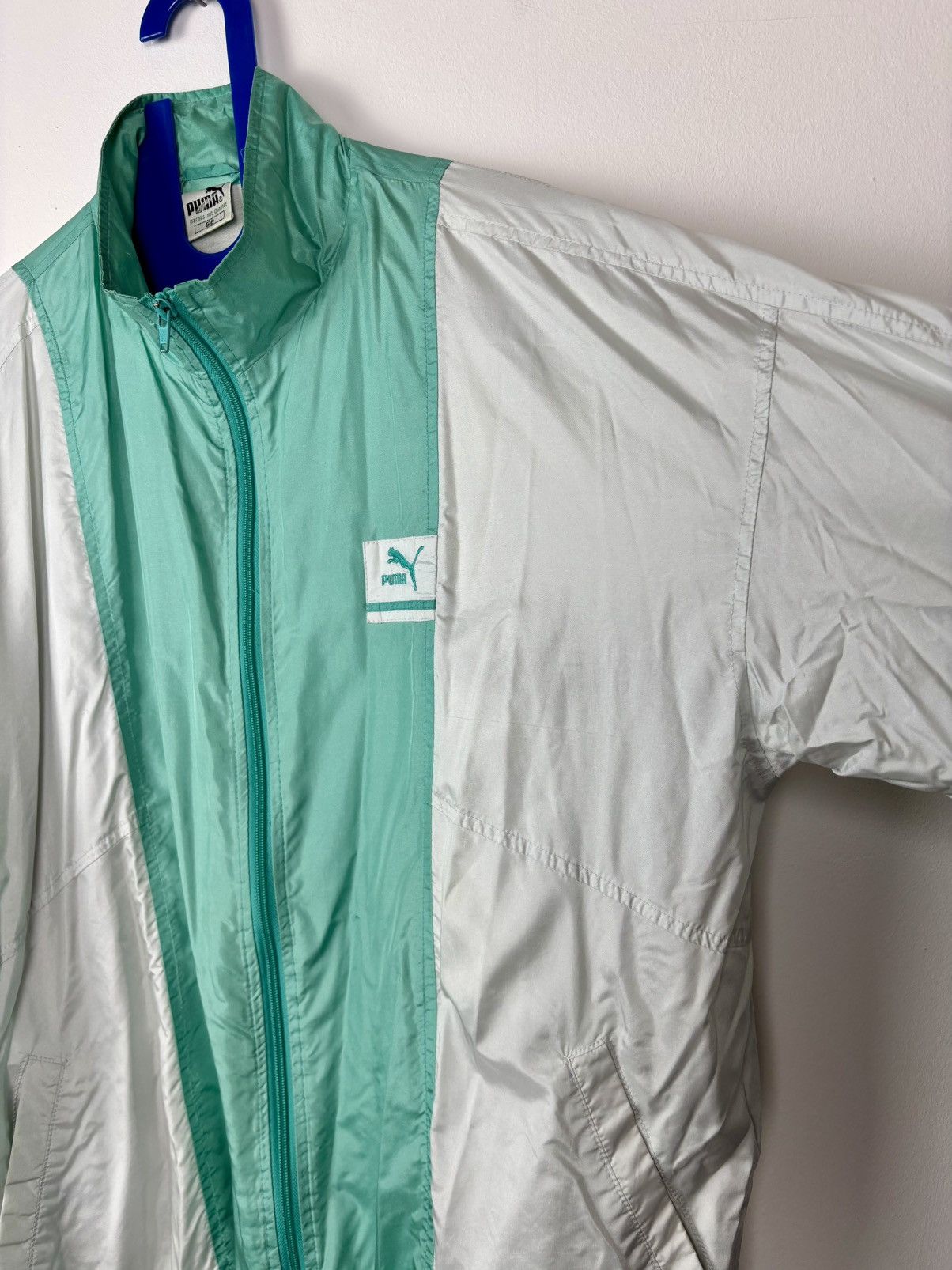 Puma × Vintage Puma Vintage Jacket, 90s, Zipper jacket, Retro Sportswear Size US L / EU 52-54 / 3 - 5 Thumbnail