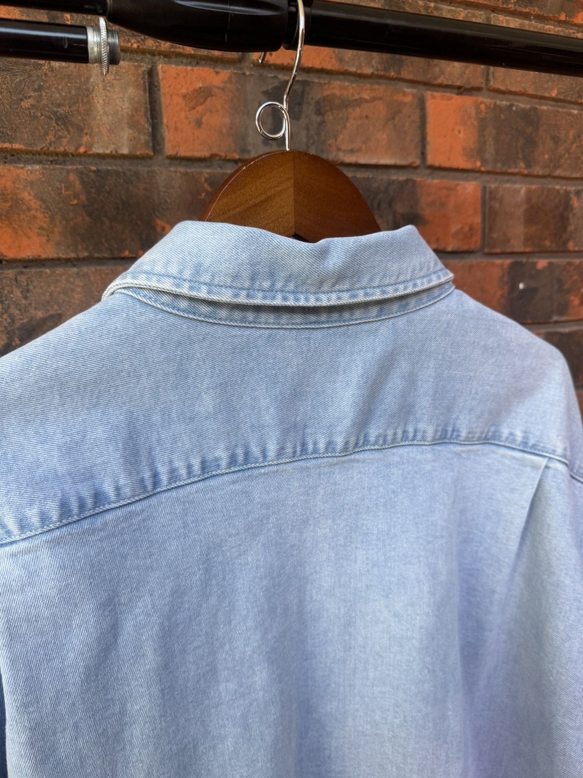 Acne Studios Long Sleeve Denim Shirt Size US L / EU 52-54 / 3 - 4 Thumbnail