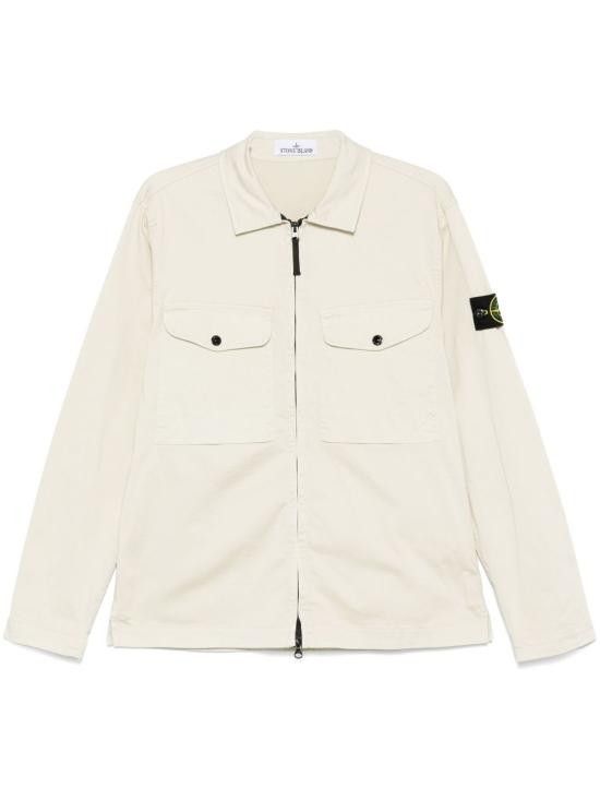 Stone Island STONE ISLAND Men Long Tops 1200128S0012 V0095 Beige Size US XL / EU 56 / 4 - 1 Thumbnail