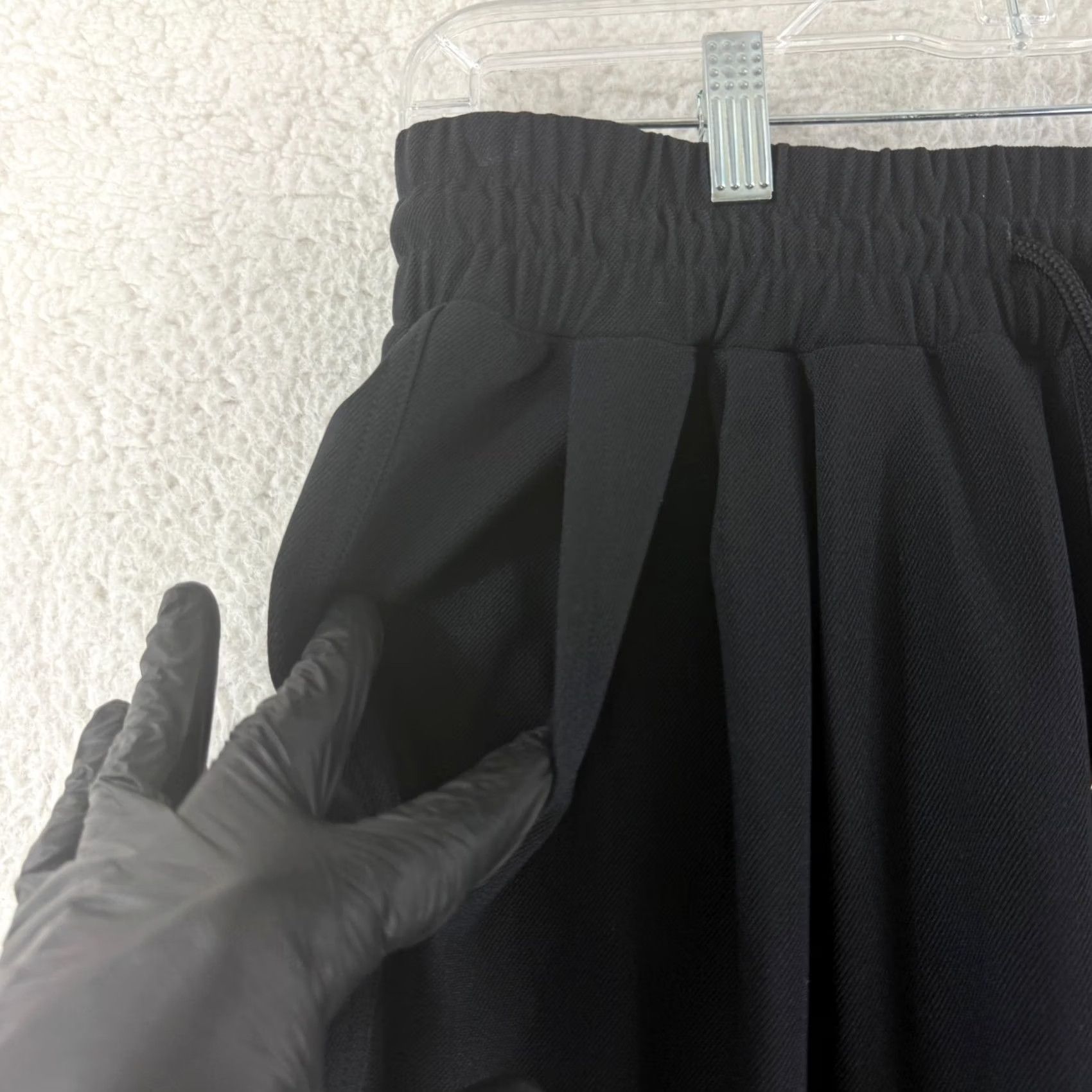 Vintage Lorna Jane Jogger Pants Womens XS Black Drawstring Ankle Zip Activewear Gym Pants Size 26" / US 2 / IT 38 - 5 Thumbnail