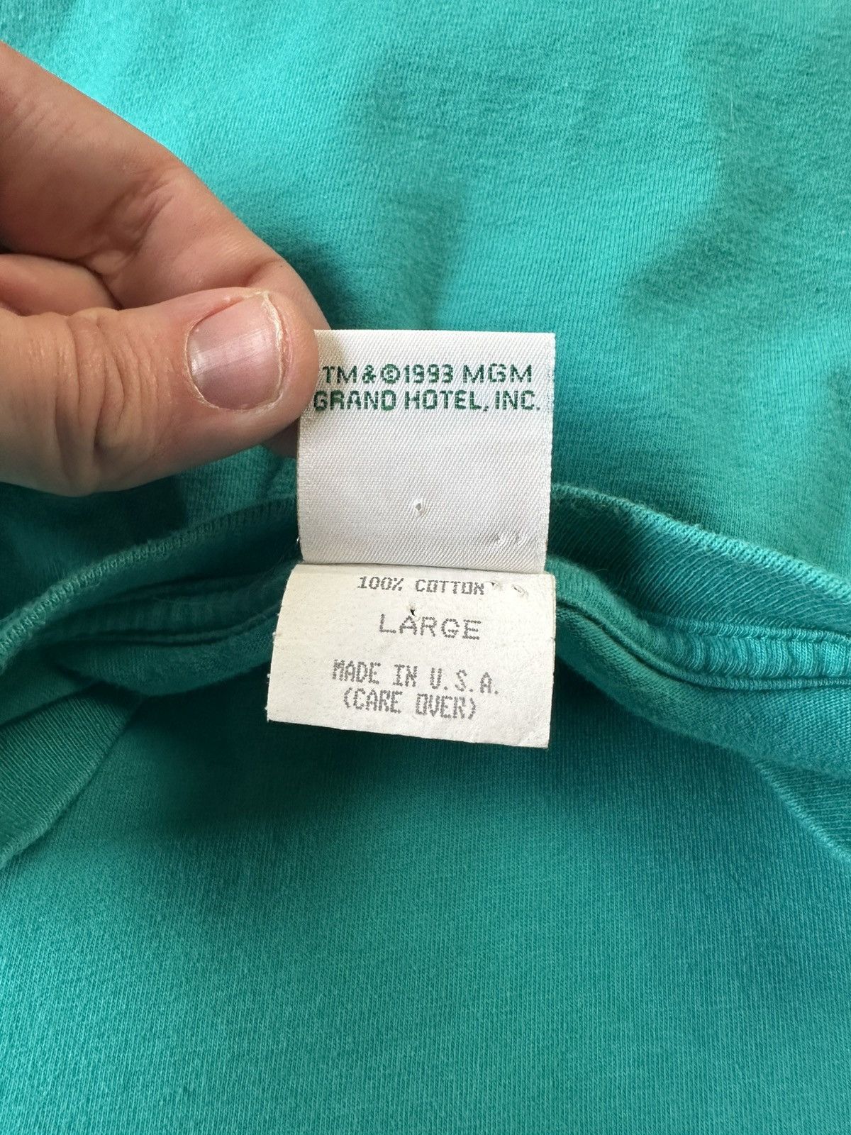 Vintage Vintage MGM Logo T-shirt Large Size US L / EU 52-54 / 3 - 4 Thumbnail