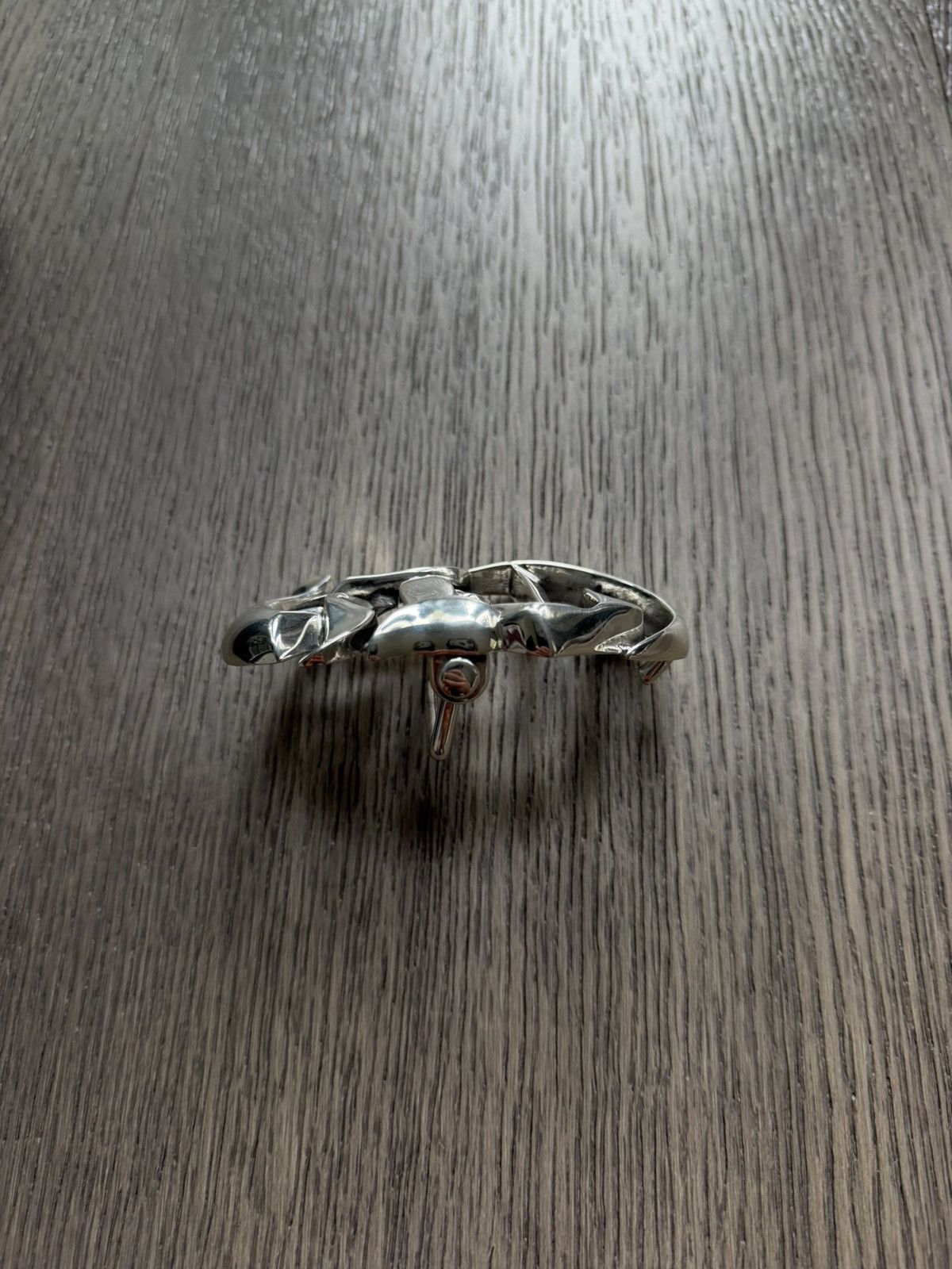 Chrome Hearts Chrome Hearts CH Logo Silver Belt Buckle Size ONE SIZE - 4 Thumbnail