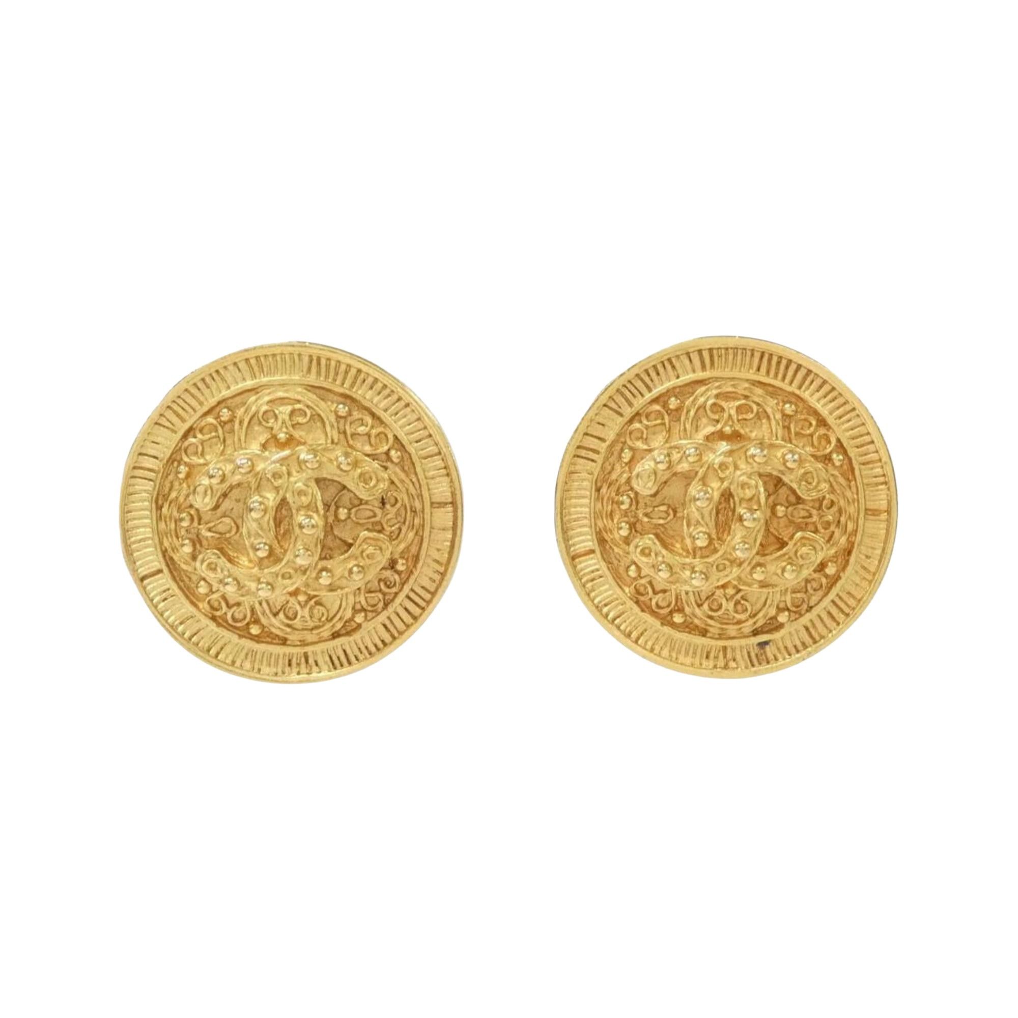 Chanel Chanel Coco Mark earring Size ONE SIZE - 1 Thumbnail