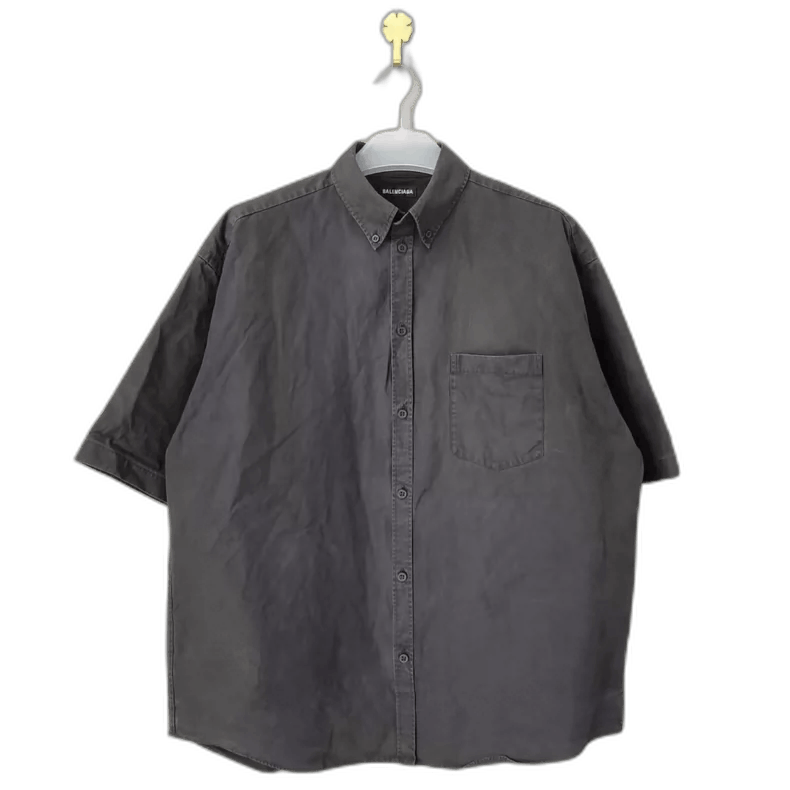 Balenciaga Balenciaga Short Sleeve Shirt in New Condition-2505 Size US M / EU 48-50 / 2 - 1 Thumbnail