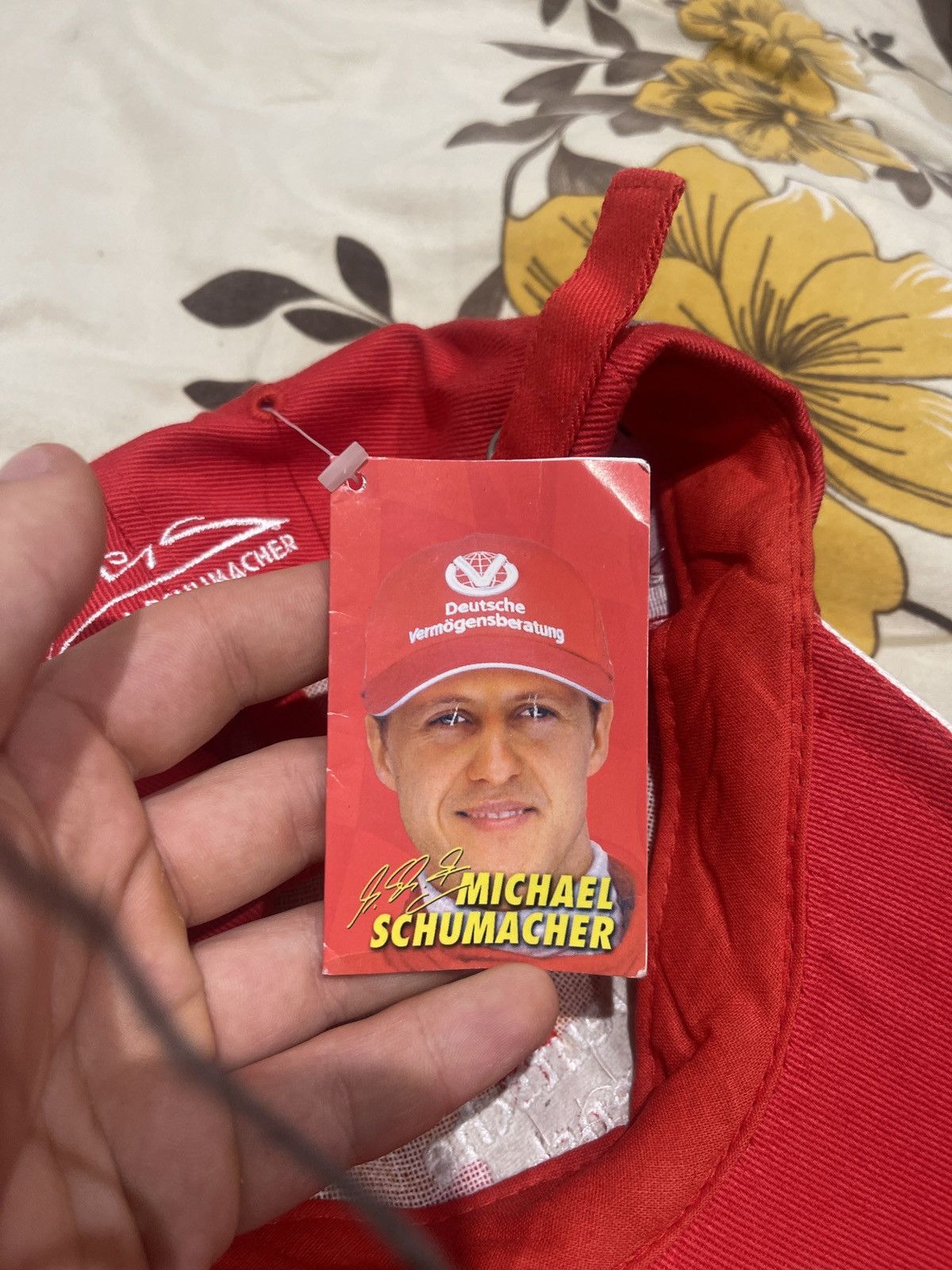 Ferrari Vintage hat formula f1 ferrari michael schumacher Size ONE SIZE - 6 Thumbnail