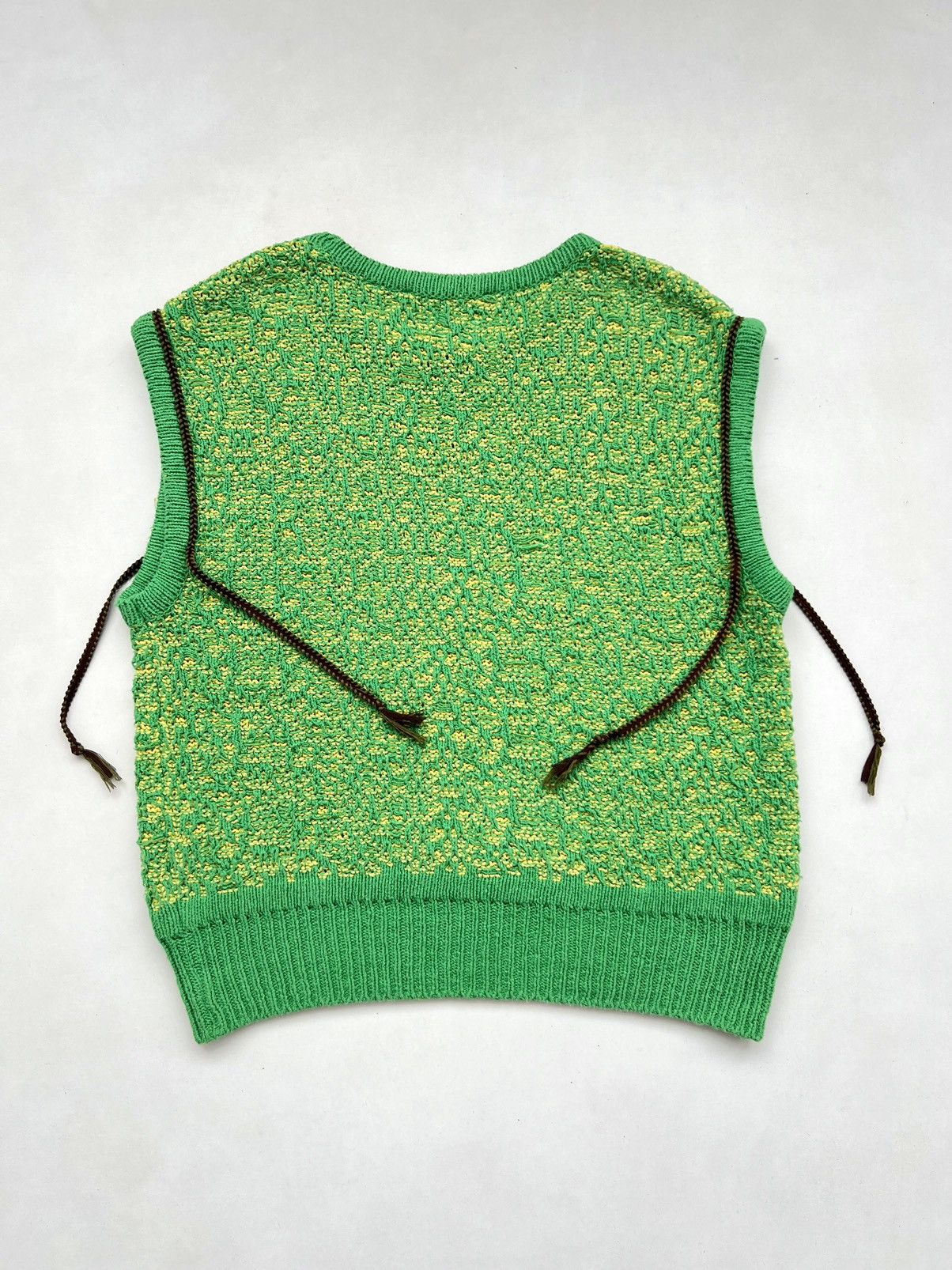Andersson Bell Anderson Bell Elmers Vest Green Cotton/Linen Blend Oversize Size US M / EU 48-50 / 2 - 14 Thumbnail