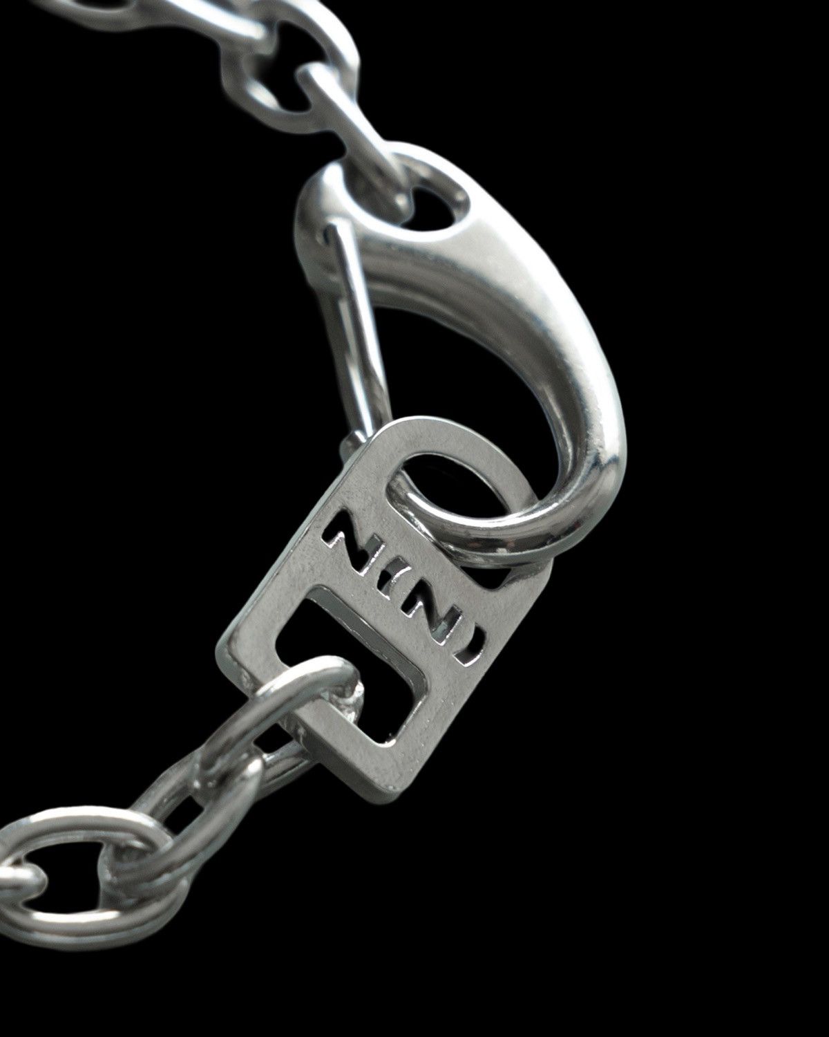 Number (N)ine Silver Chain Bracelet Size ONE SIZE - 5 Thumbnail