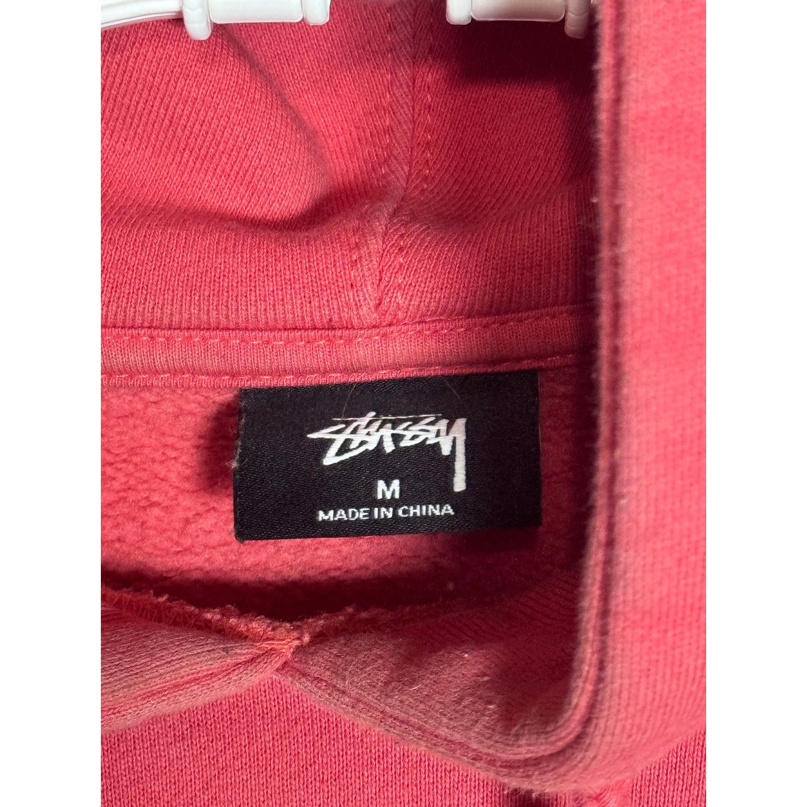 Stussy Stüssy Red Dice Domino Faded Logo Pullover Hoodie Size M Size US M / EU 48-50 / 2 - 5 Thumbnail