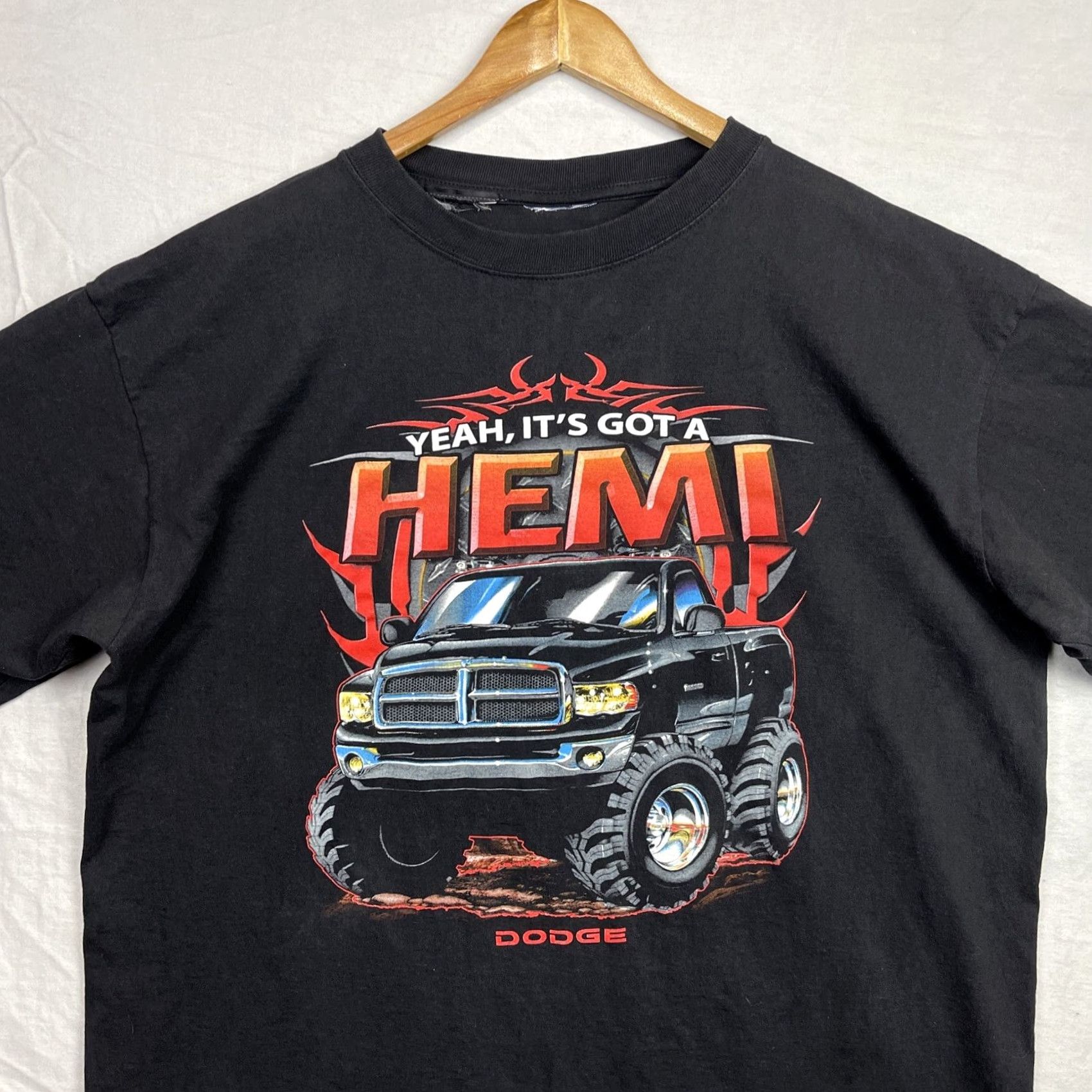 Vintage Dodge Shirt Mens 2XL Black Yeah Its Got A Hemi Vintage Short Sleeve Size US XXL / EU 58 / 5 - 3 Thumbnail