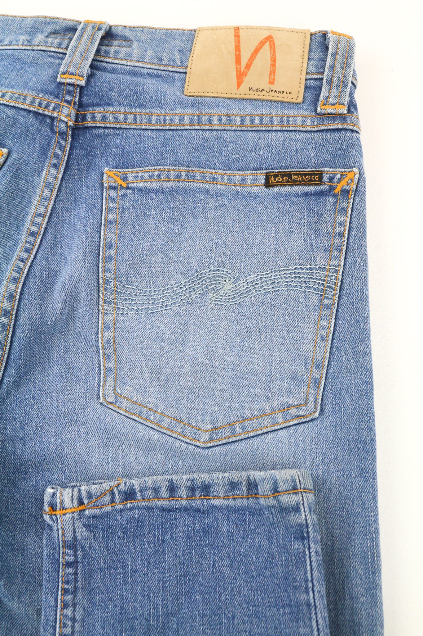 Nudie Jeans HIGH KAI W29/L32 Skinny Blue Jeans 80605 Size US 29 - 5 Thumbnail