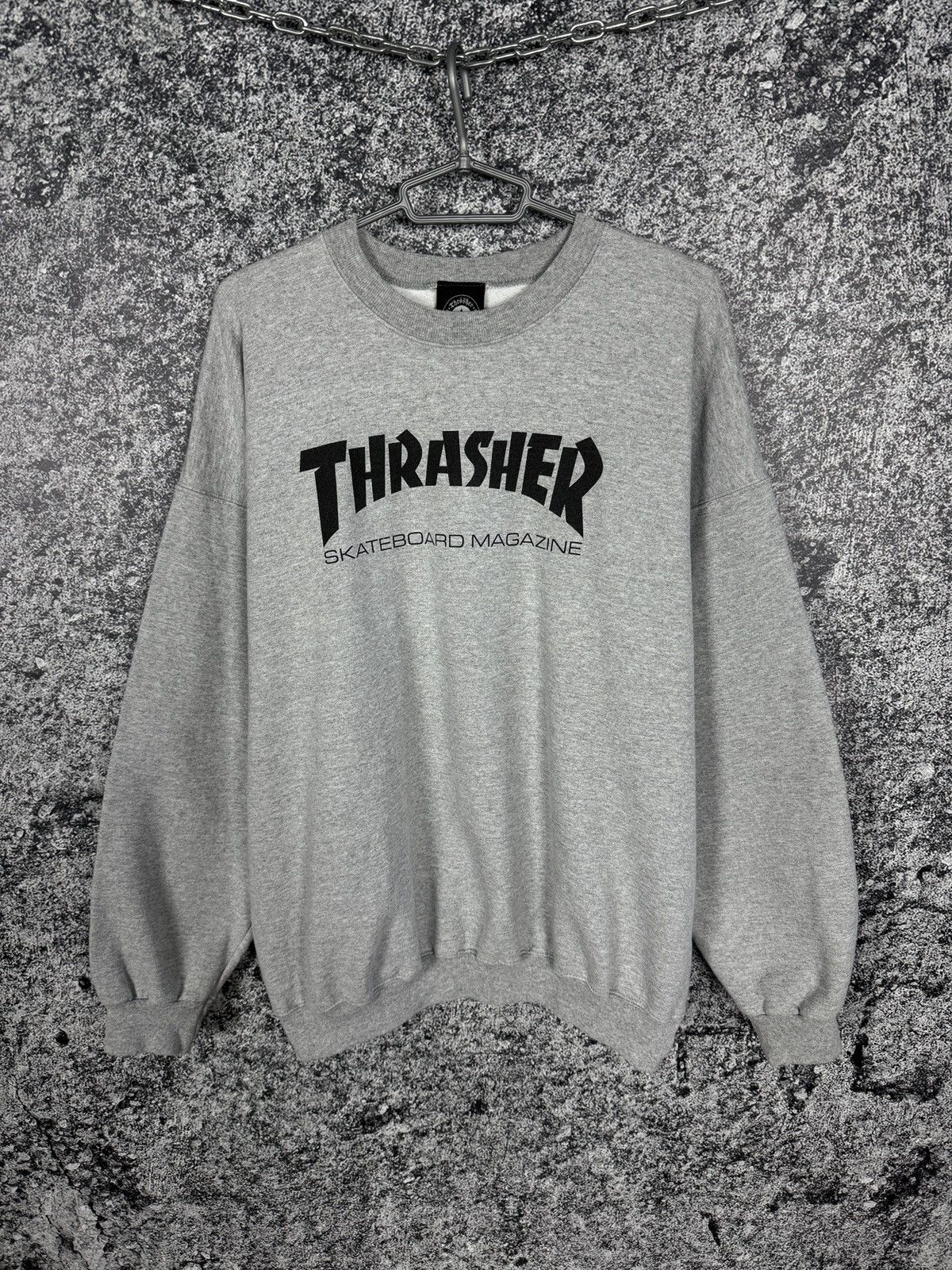 Thrasher Thrasher Vintage Sweatshirt Skateboard Magazine Y2K Size XL Size US XL / EU 56 / 4 - 1 Thumbnail