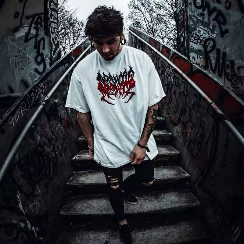 Japanese Brand × Vintage printed T-shirt Size US L / EU 52-54 / 3 - 4 Thumbnail