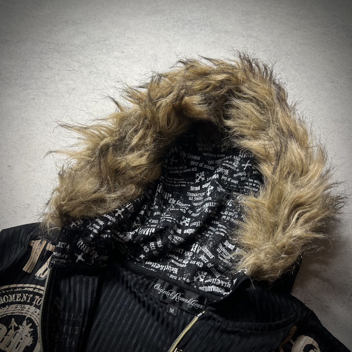Japanese Brand Y2k Fur ORG Gothic Grunge Punk Ifsix Lgb Style Hoodie LS Size US M / EU 48-50 / 2 - 7 Thumbnail