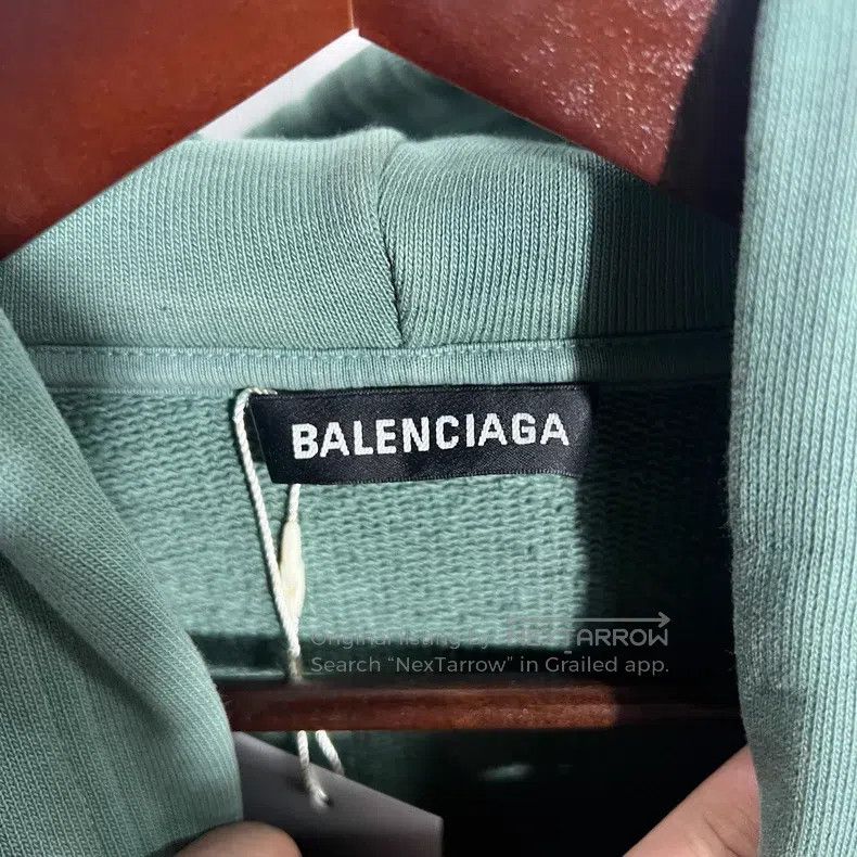 Balenciaga Balenciaga Back Logo Hoodie Size US XS / EU 42 / 0 - 3 Thumbnail